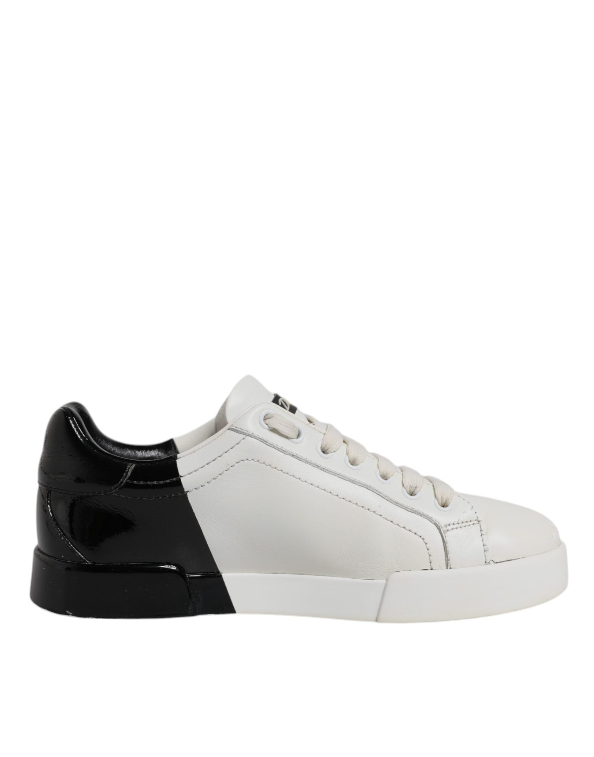 Baskets Dolce & Gabbana Portofino blanches et noires
