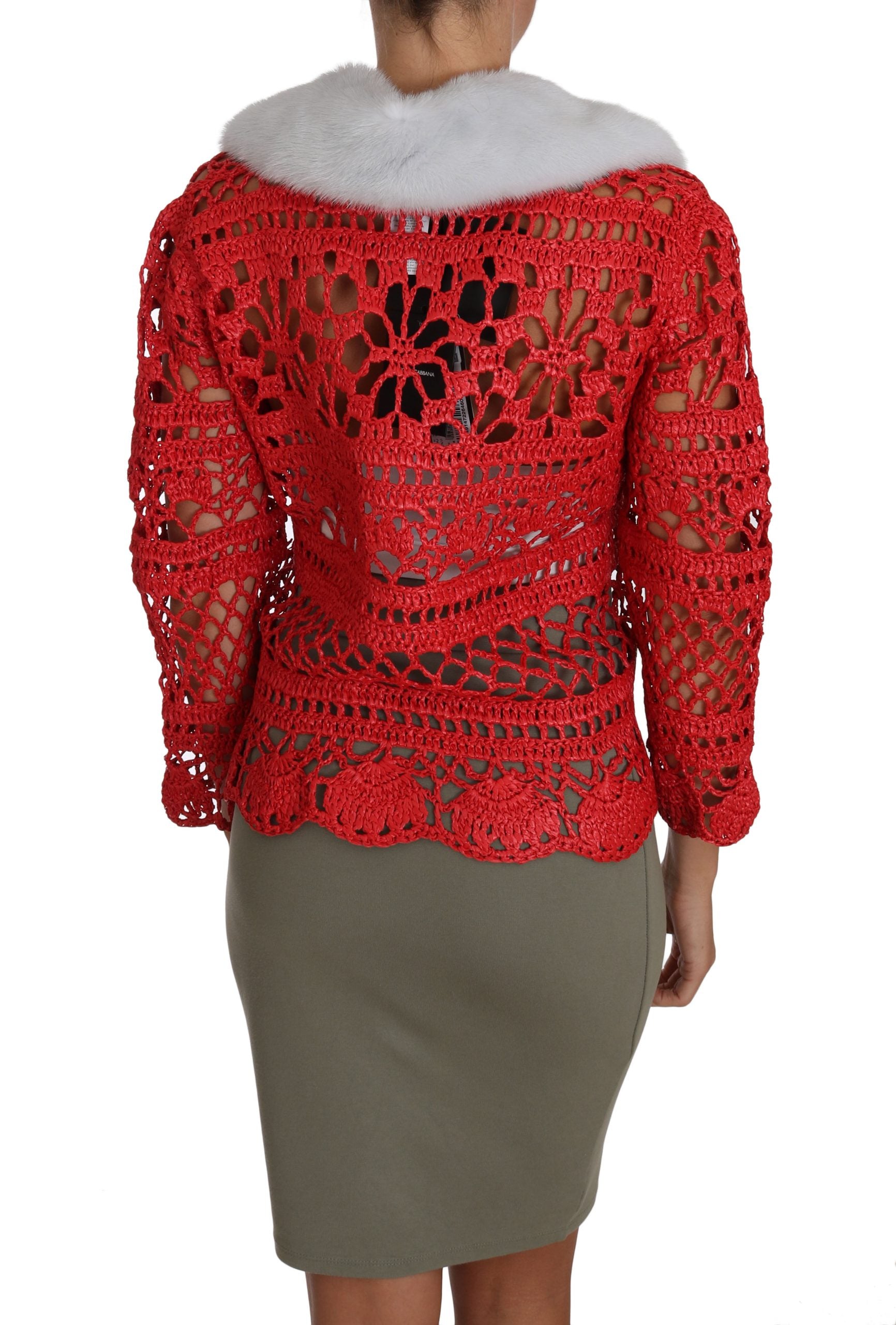 Cardigan Dolce & Gabbana rouge