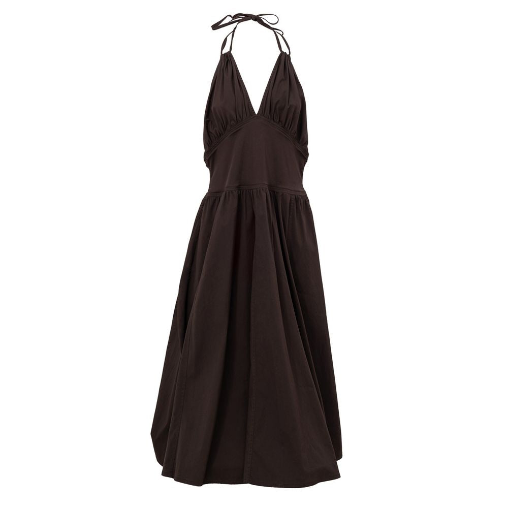 Robe Bottega Veneta marron