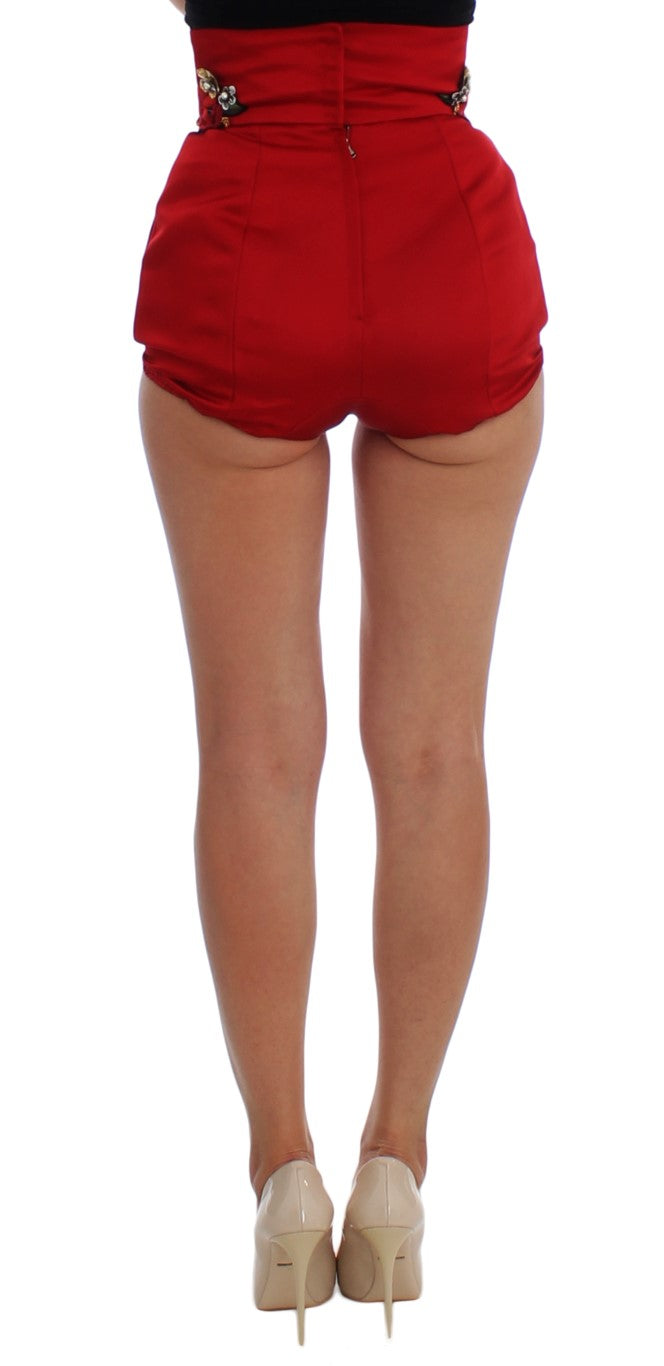 Shorts Dolce & Gabbana roses rouges
