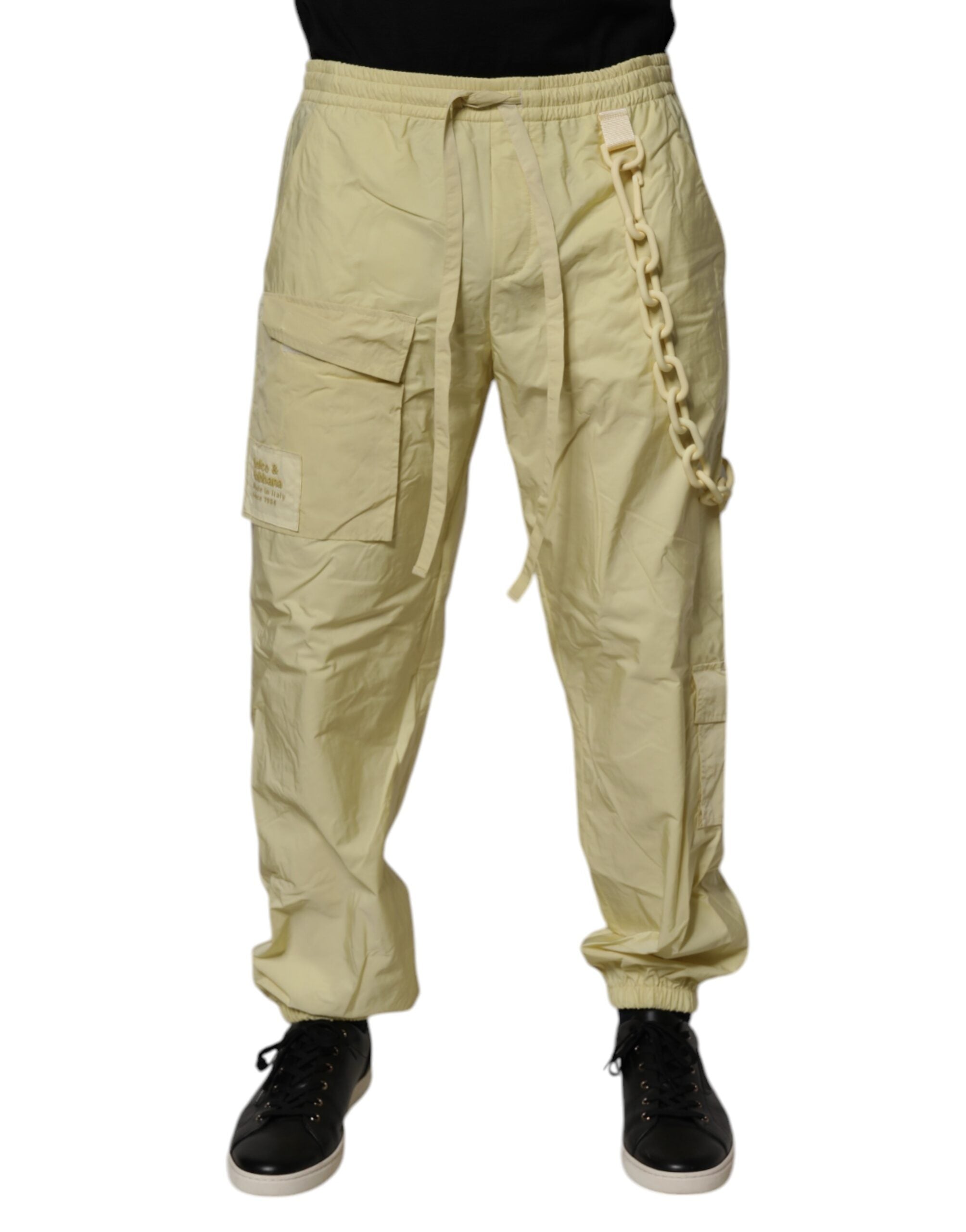 Pantalons Dolce & Gabbana cargo jaunes