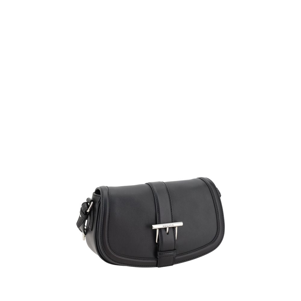 Sac T-Bar Satchel Alexander McQueen noir
