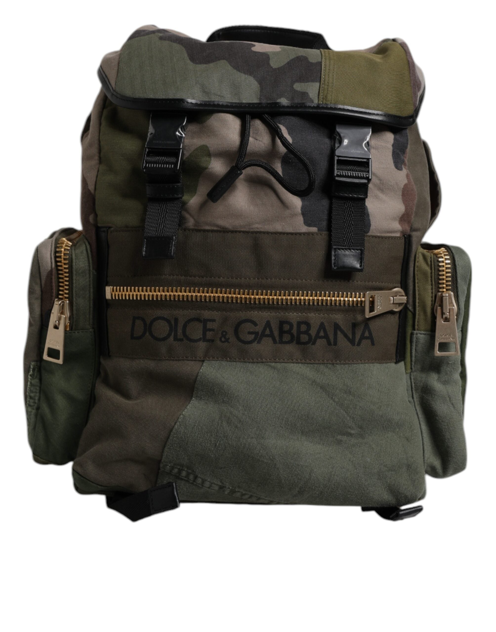 Sac à dos Dolce & Gabbana camouflage vert militaire