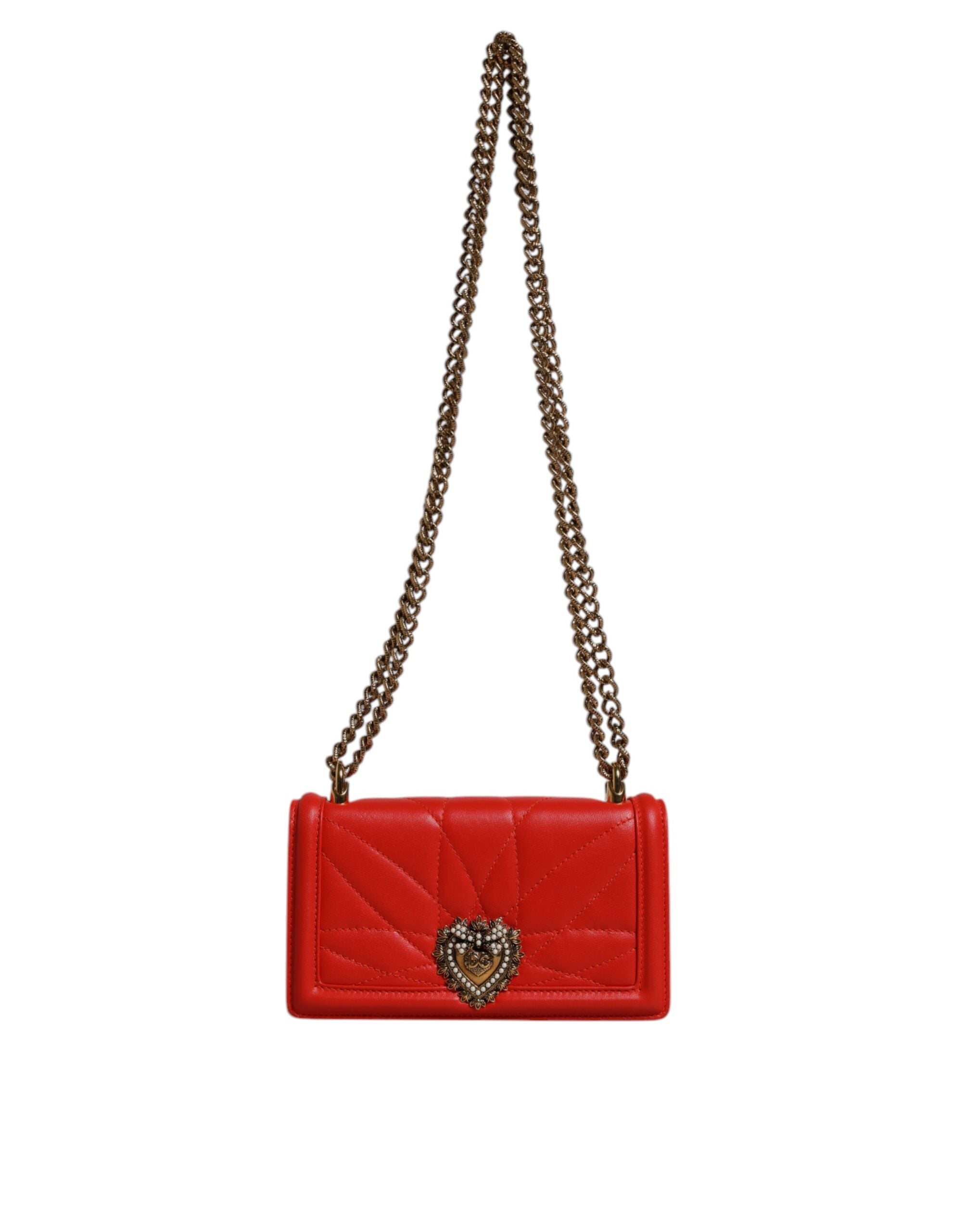 Sac crossbody Dolce & Gabbana Devotion rouge