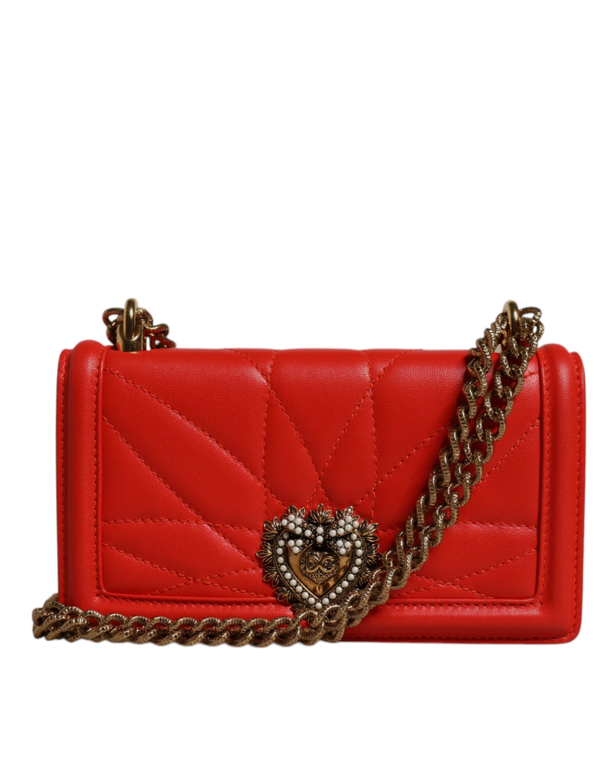 Sac crossbody Dolce & Gabbana Devotion rouge