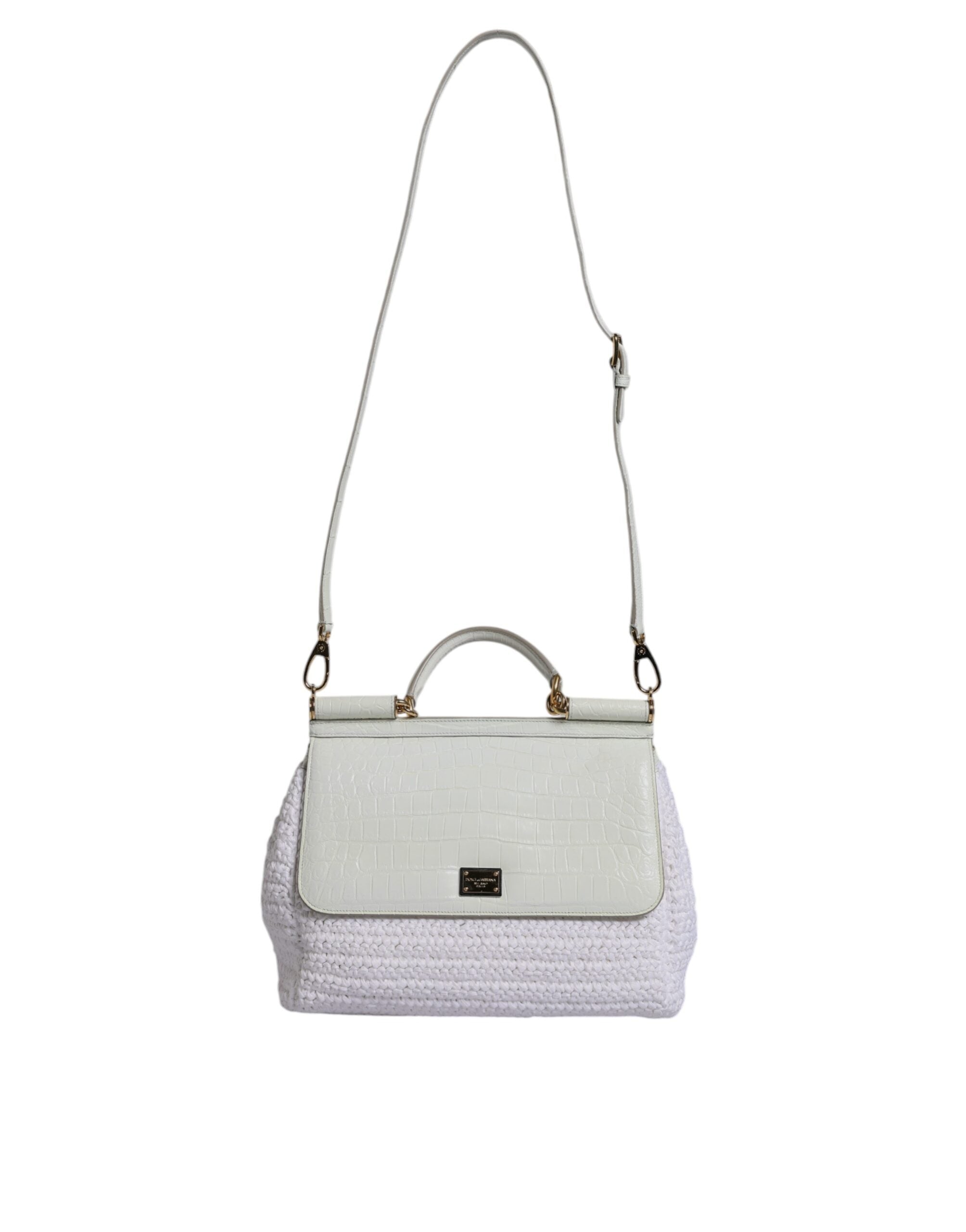 Sac à main Dolce & Gabbana blanc