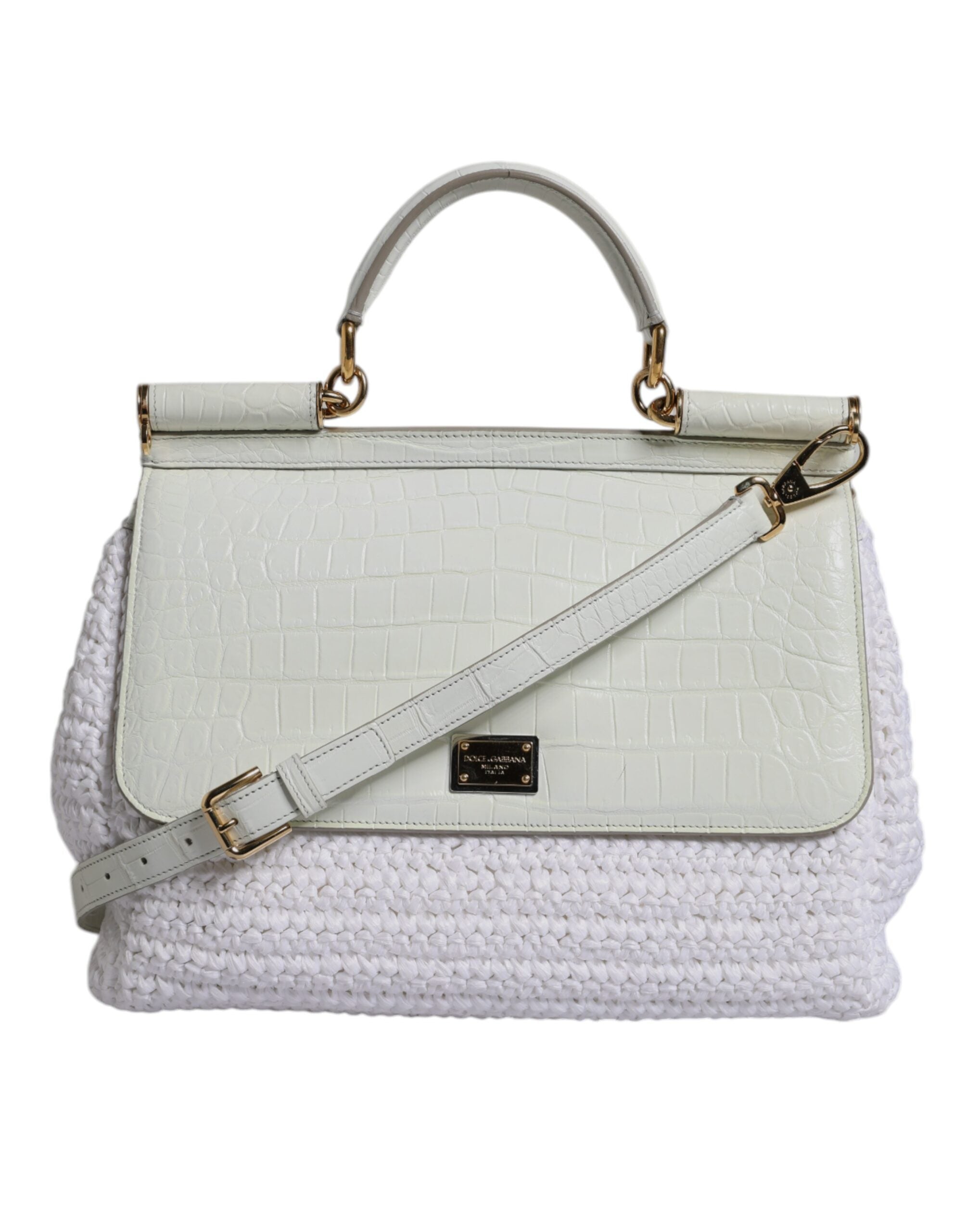 Sac à main Dolce & Gabbana blanc