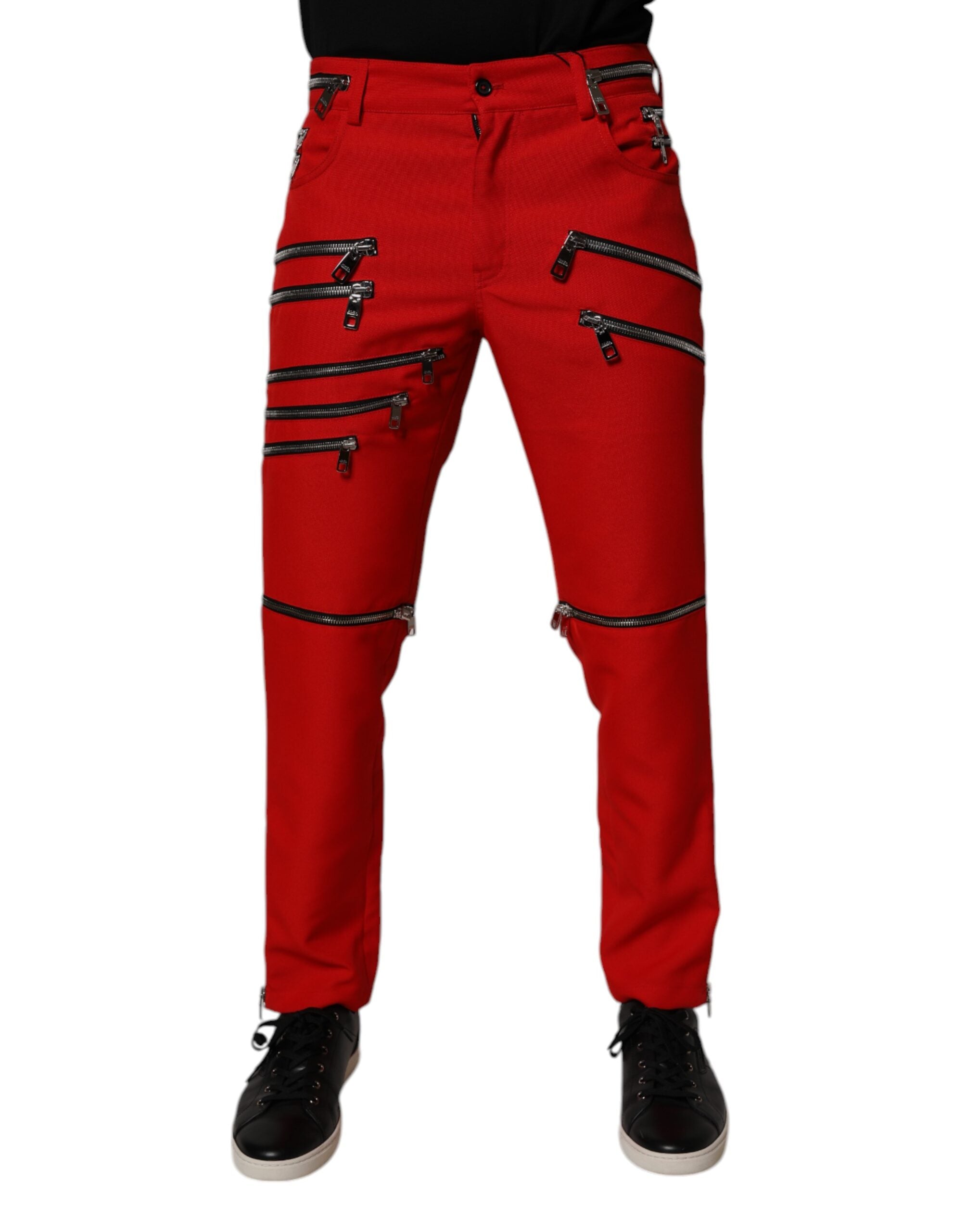 Pantalons Dolce & Gabbana Chino rouges