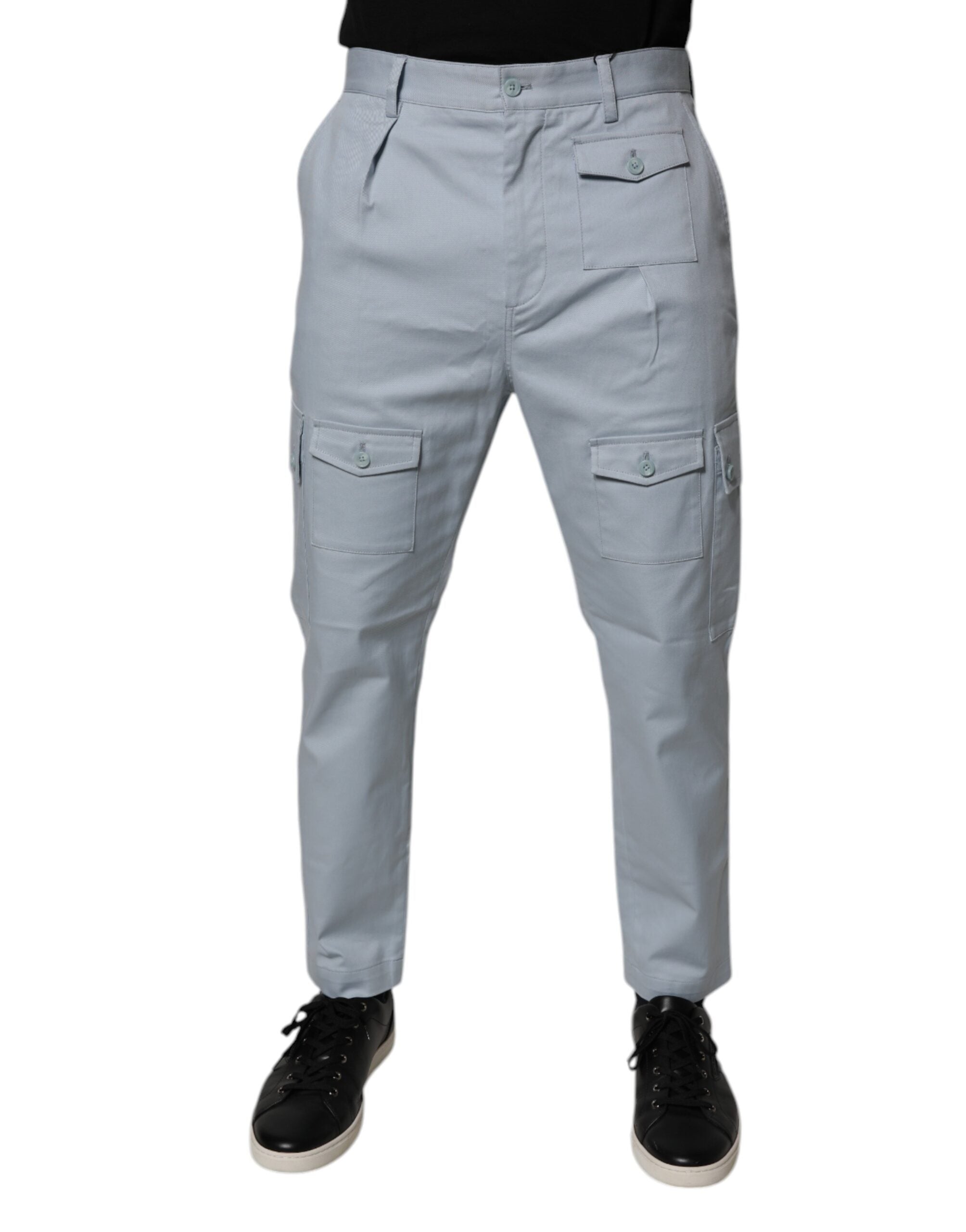 Pantalons Dolce & Gabbana Cargo bleus clairs