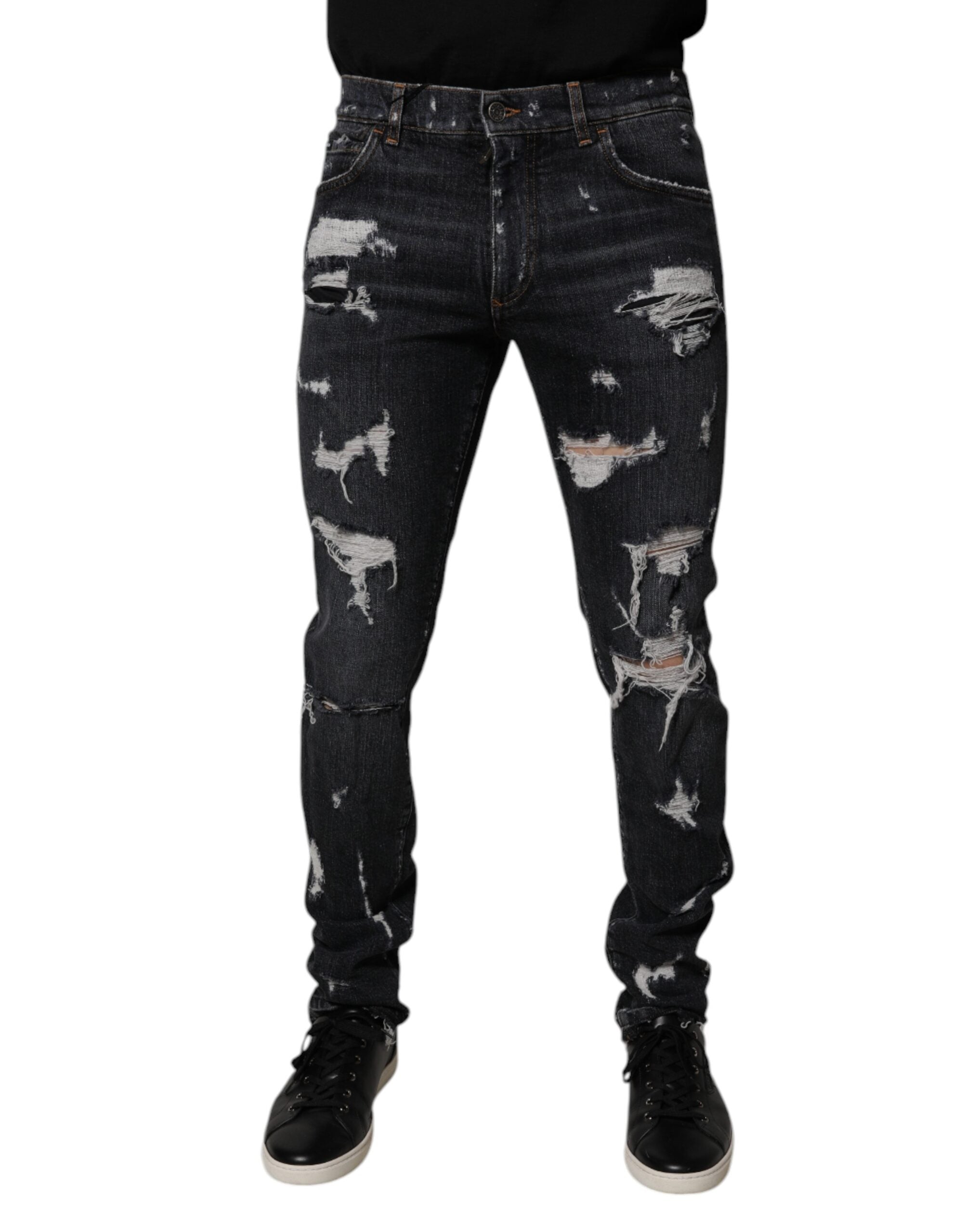Jeans Dolce & Gabbana skinny noirs