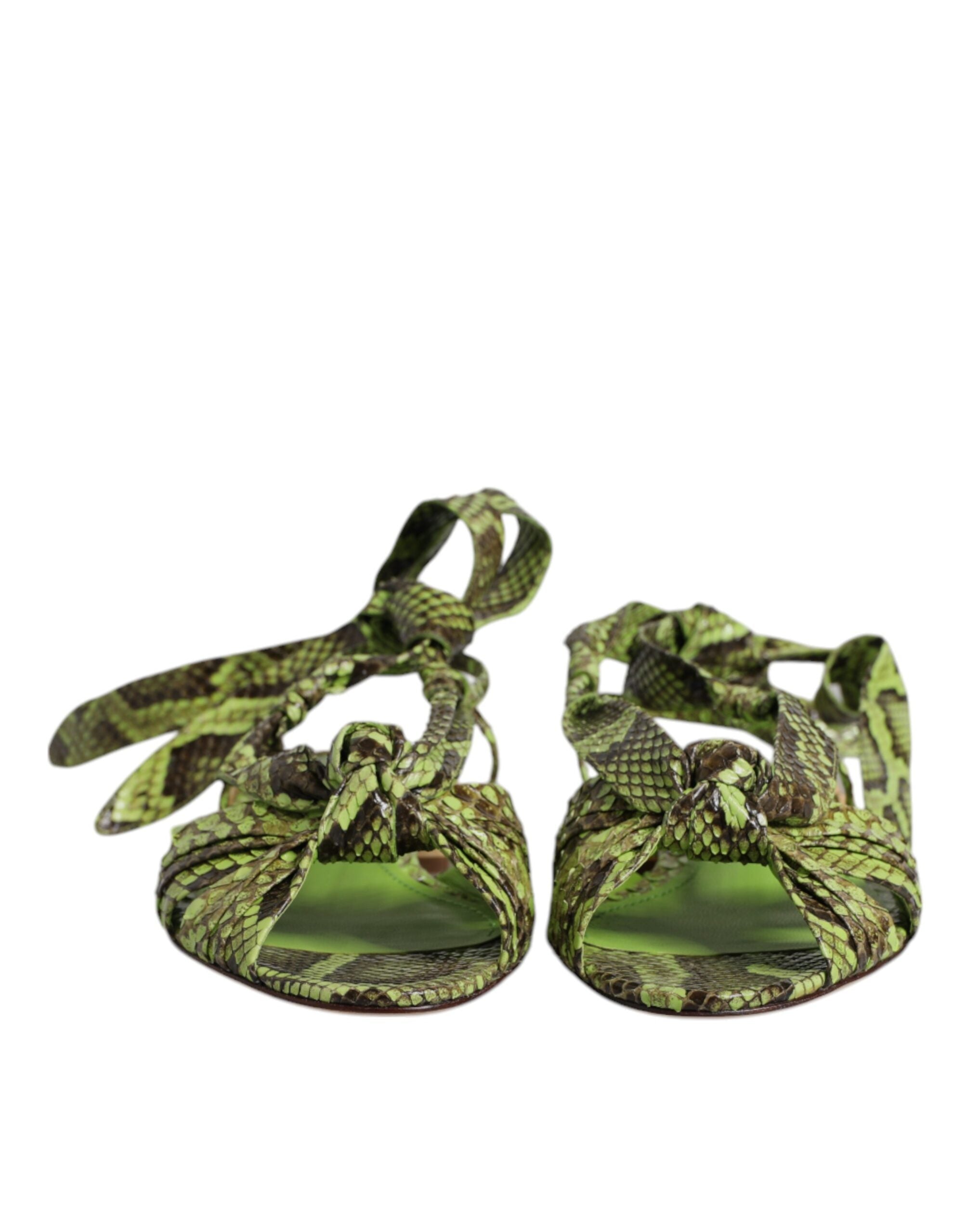 Sandales Dolce & Gabbana vertes