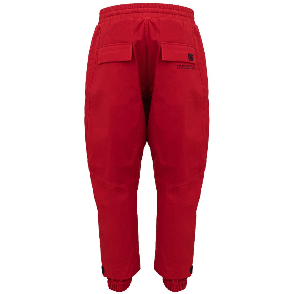Pantalons Dolce & Gabbana Cargo rouges