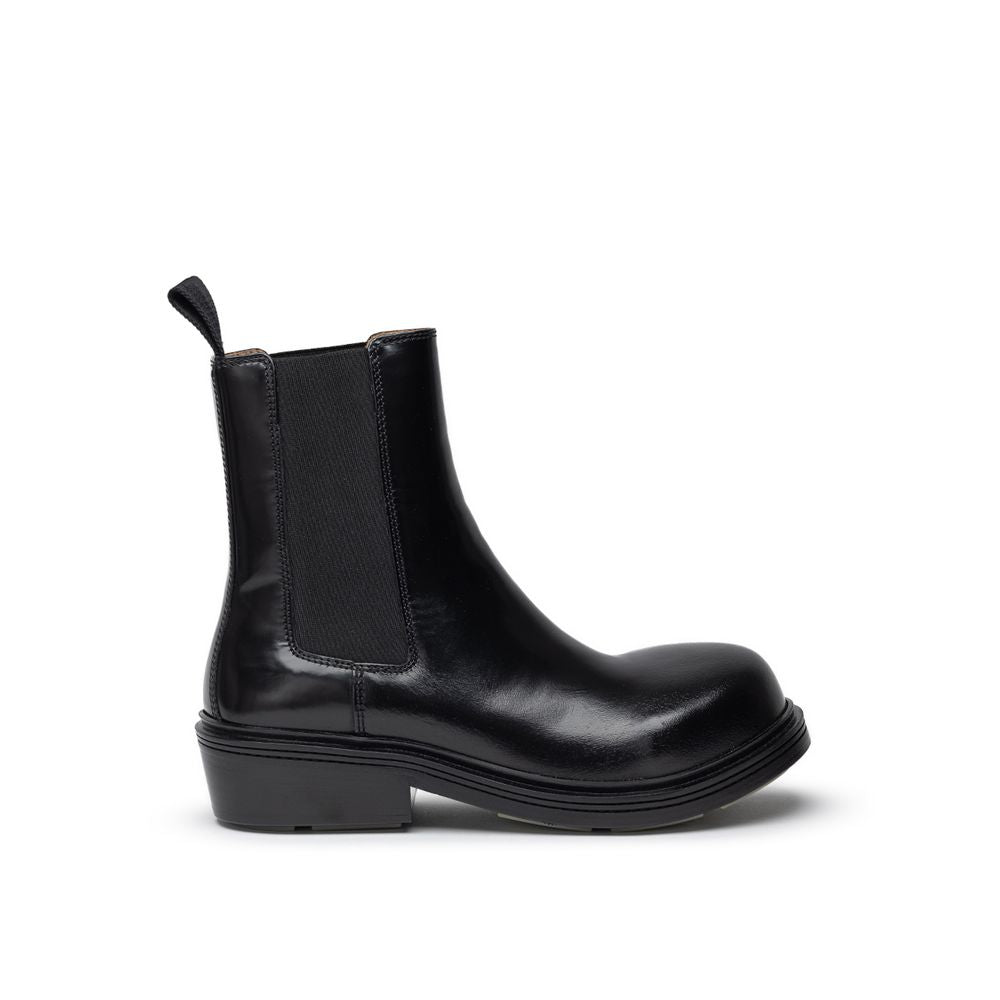 Bottines Bottega Veneta Fireman noires