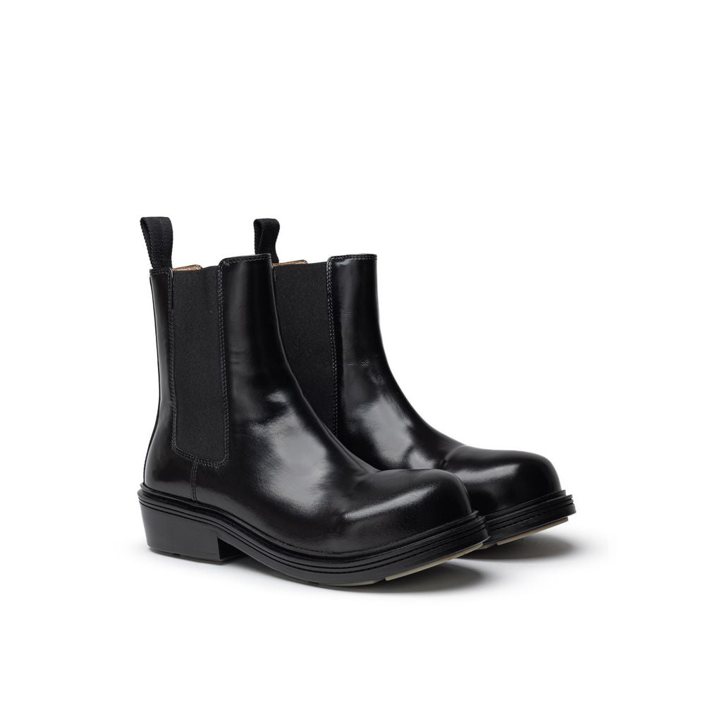 Bottines Bottega Veneta Fireman noires
