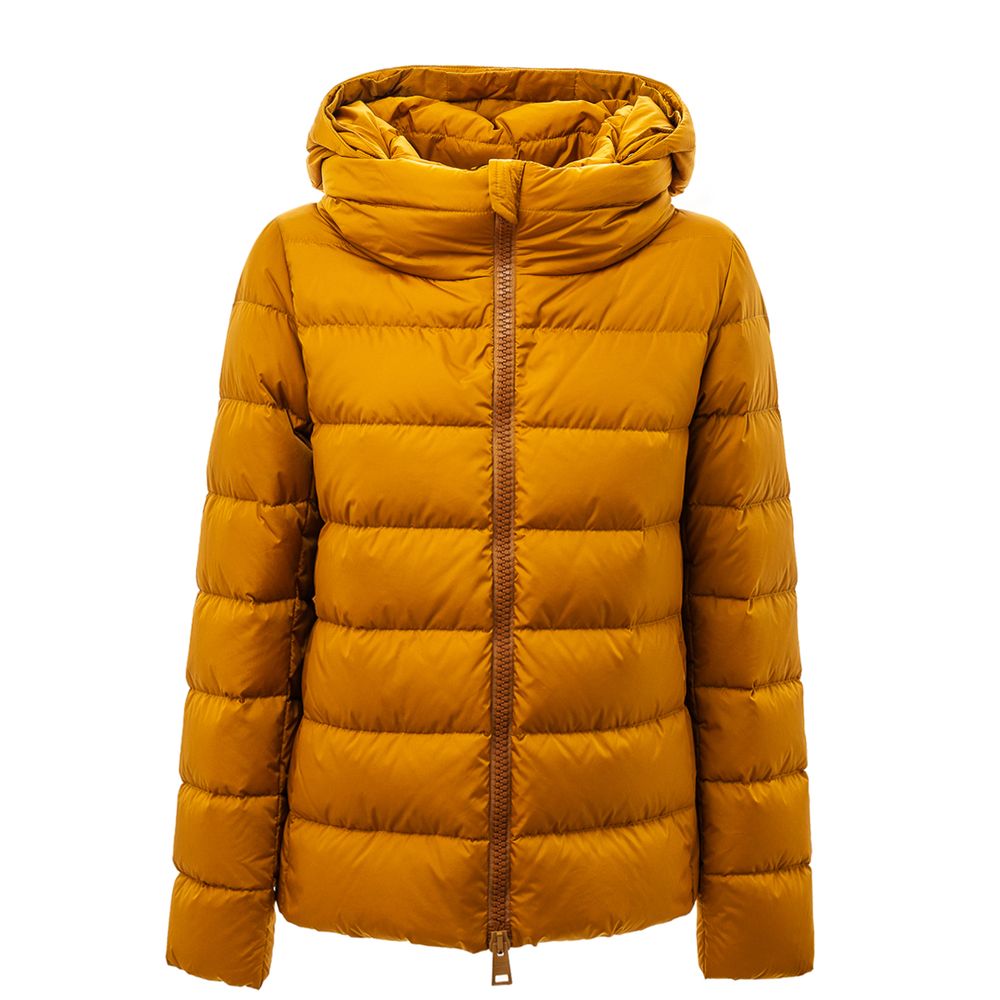 Veste Herno à capuche jaune ocre