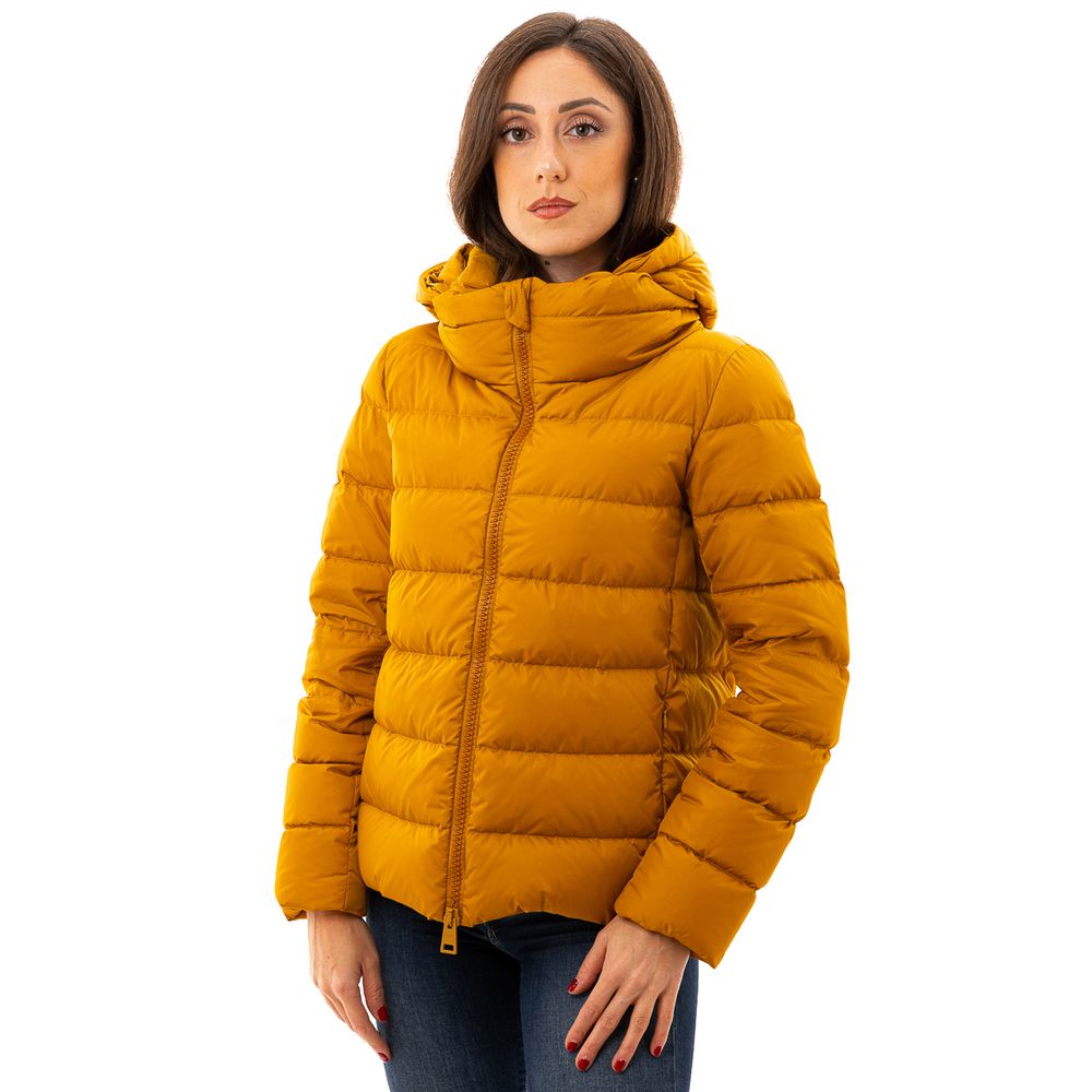 Veste Herno à capuche jaune ocre