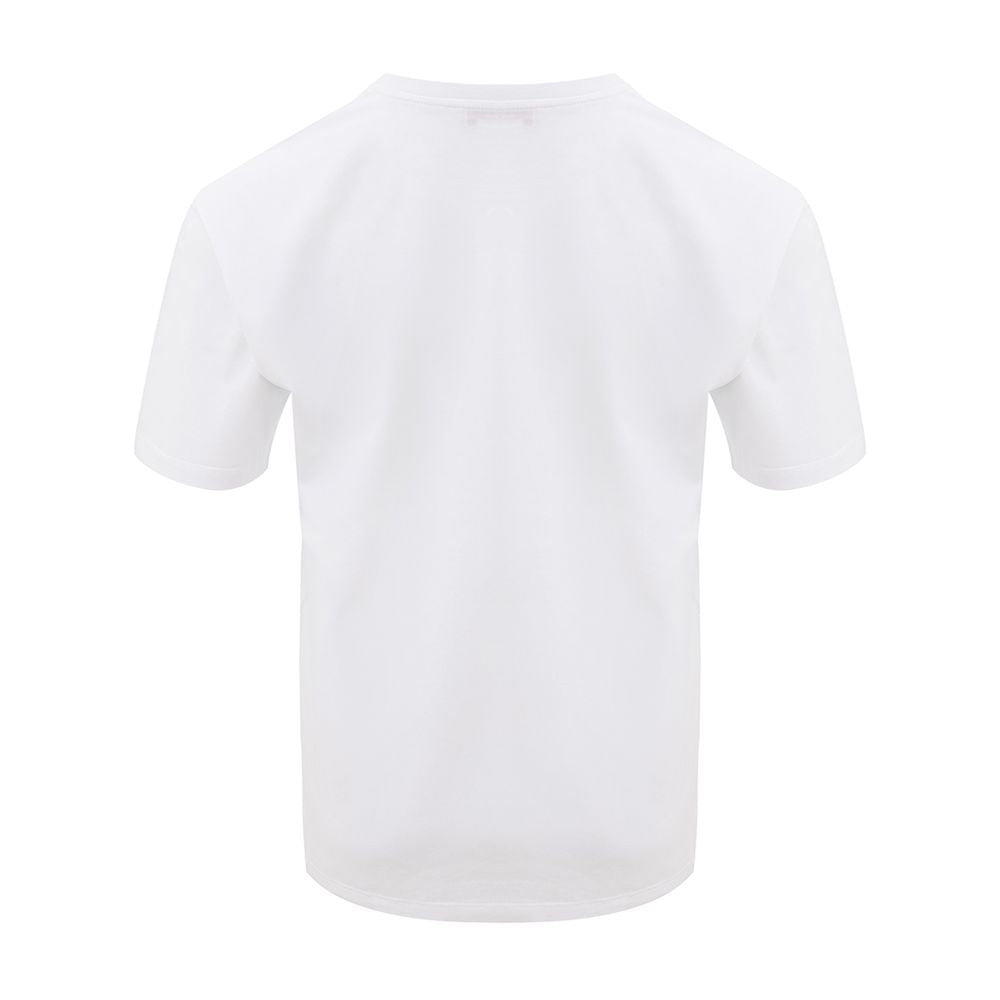 T-shirt Alexander McQueen logo blanc