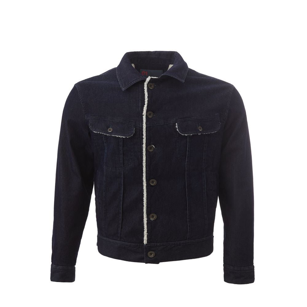 Veste Lardini en velours bleue