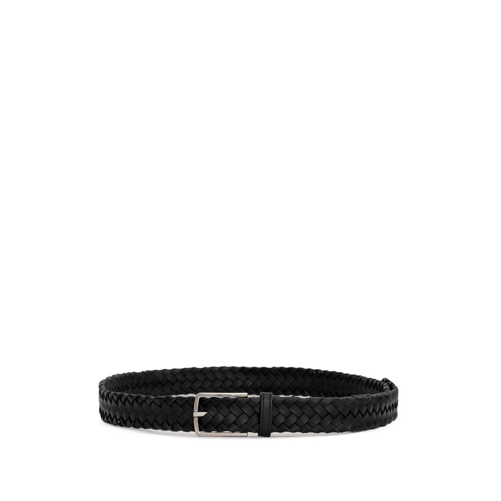 Ceinture Bottega Veneta Intrecciato noire