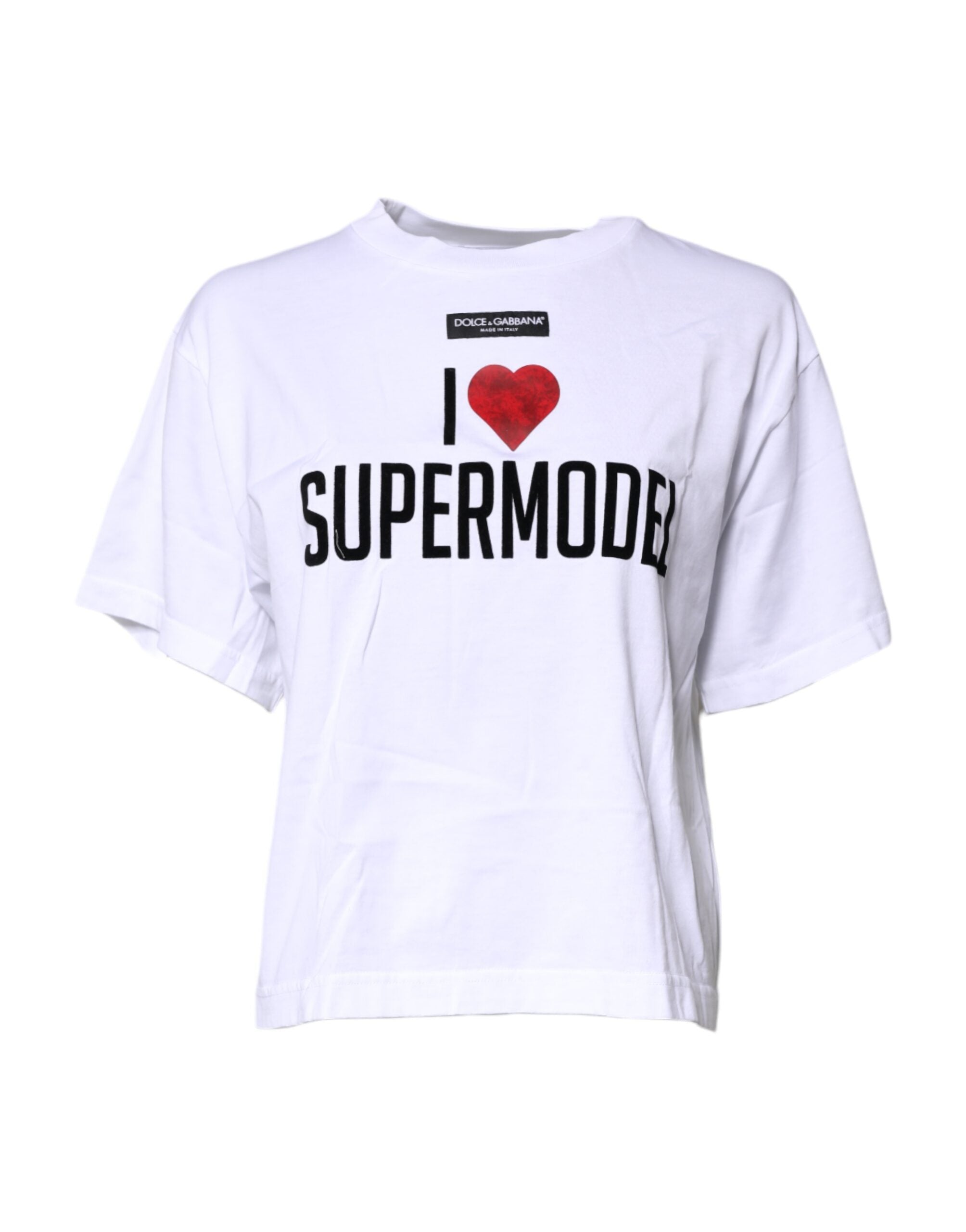 T-shirt Dolce & Gabbana imprimé blanc