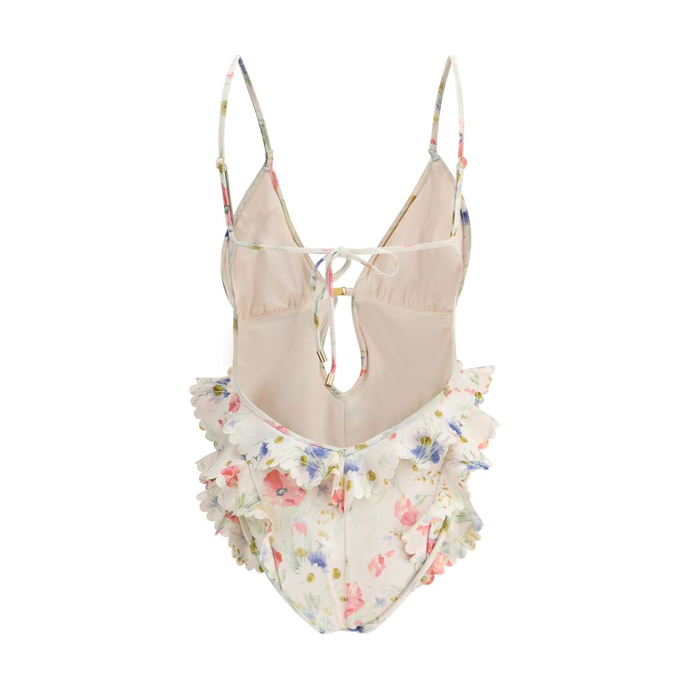 Maillot de bain Zimmermann multicolore