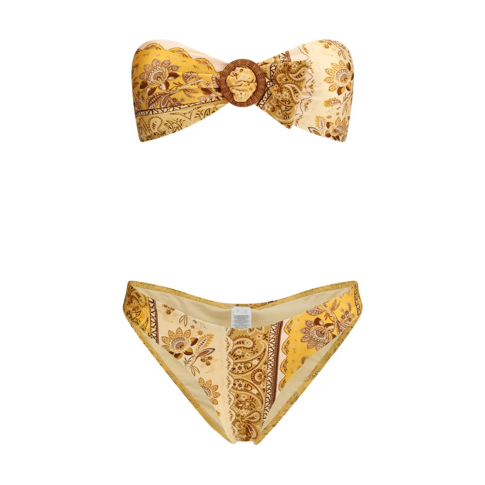 Maillot de bain Zimmermann Lucky Bamboo multicolore