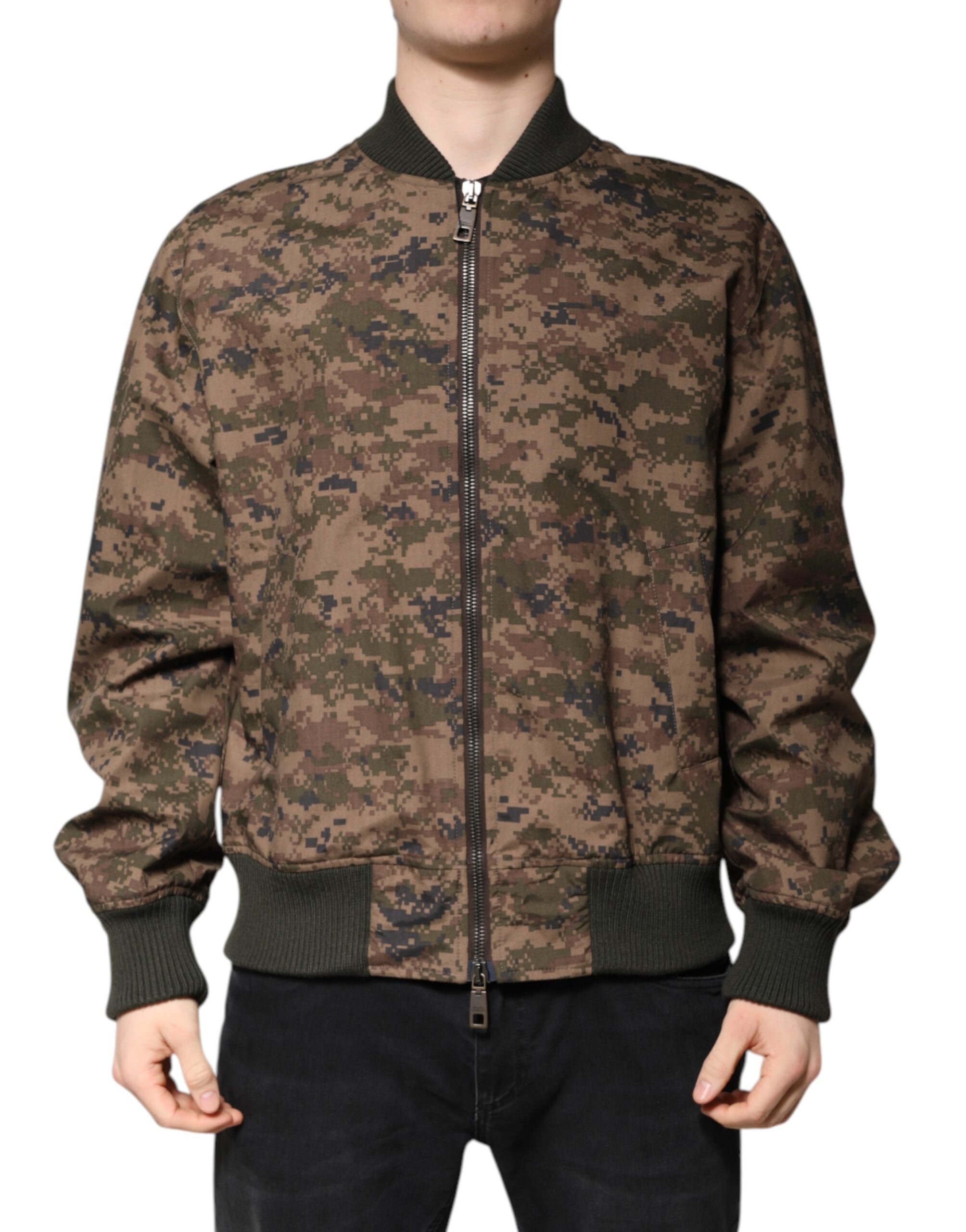 Veste bomber Dolce & Gabbana marron
