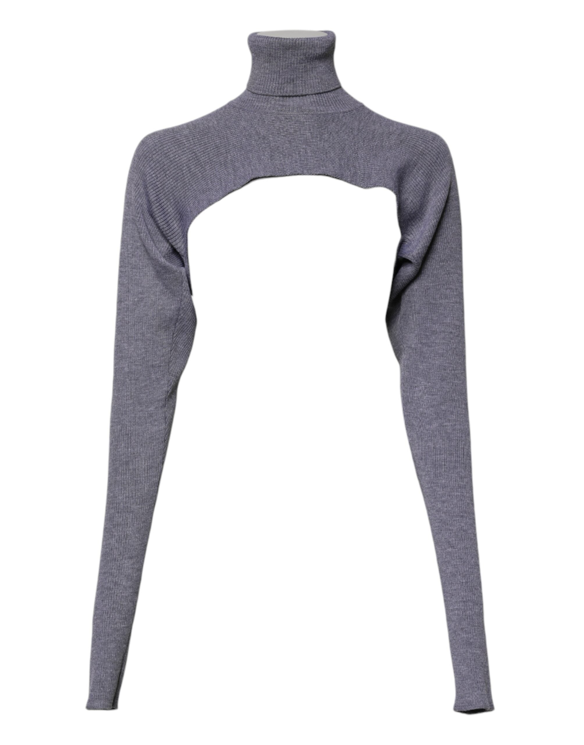 Pull DOLCE & GABBANA turtleneck gris