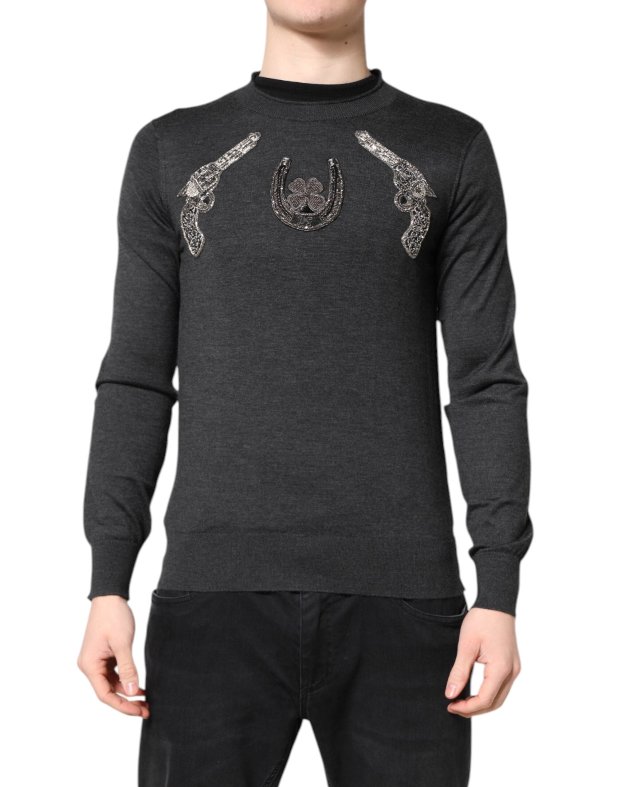 Pull Dolce & Gabbana gris