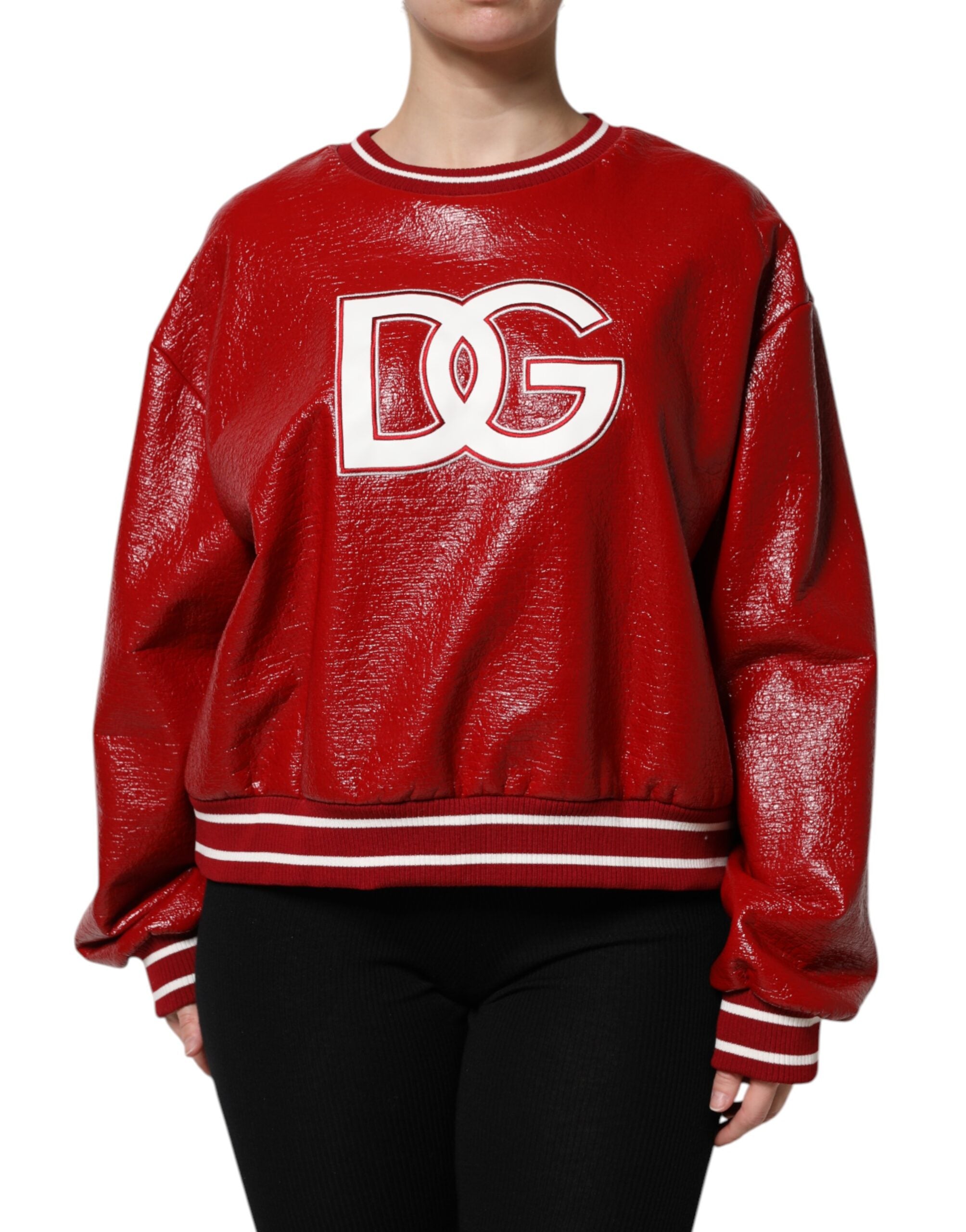 Pull Dolce & Gabbana DGLogo rouge