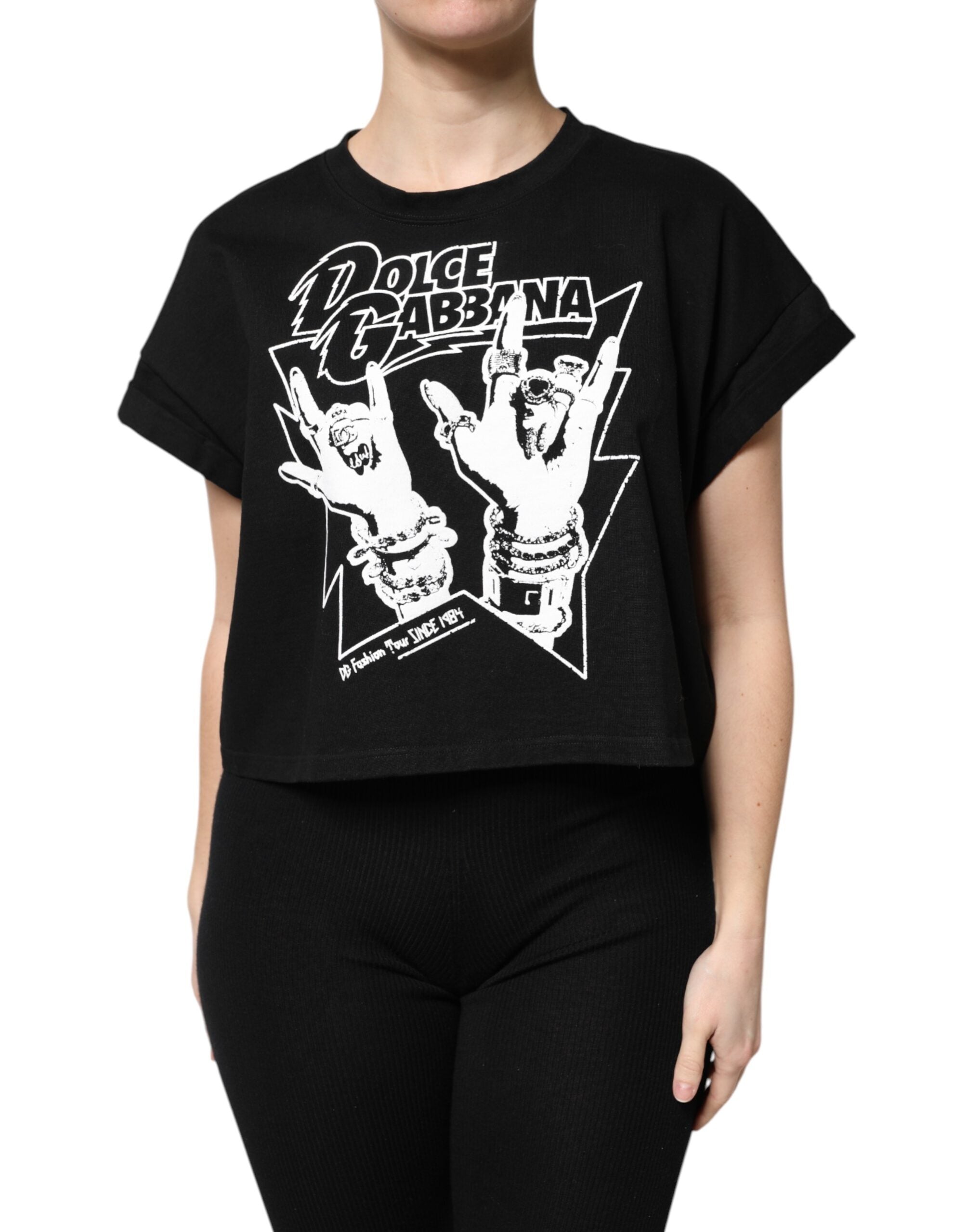 T-shirt Dolce & Gabbana noir