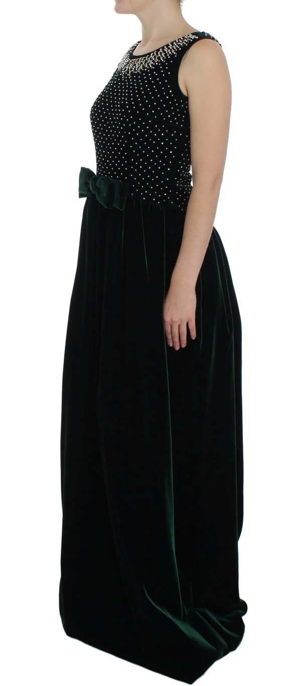 Robe Dolce & Gabbana maxi vert
