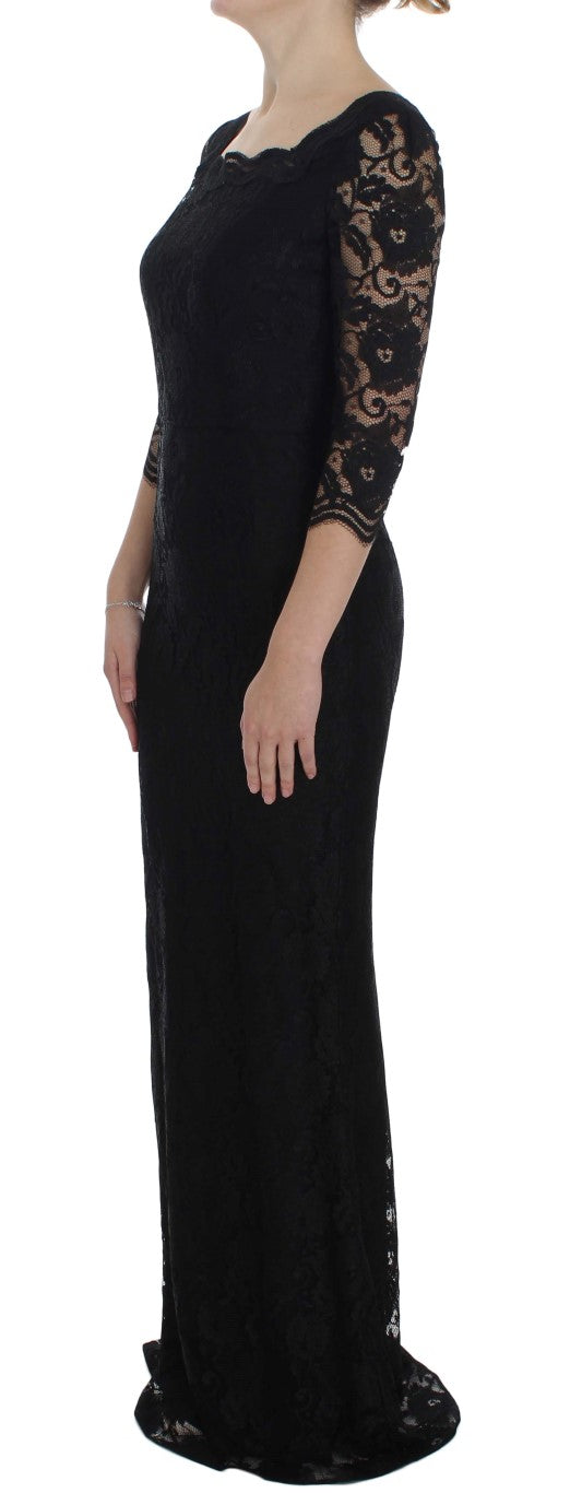 Robe maxi Dolce & Gabbana noire