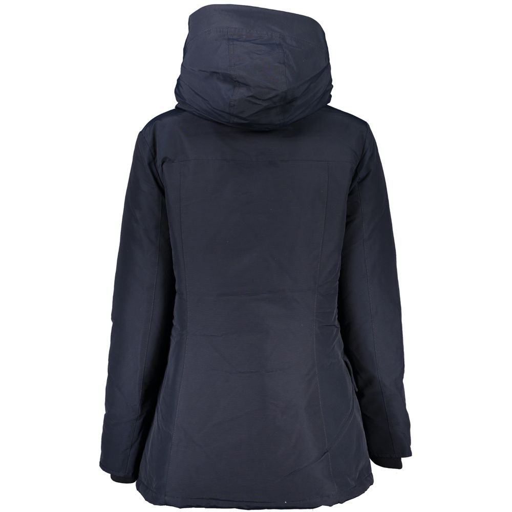 Veste Non spécifiée avec capuche bleue