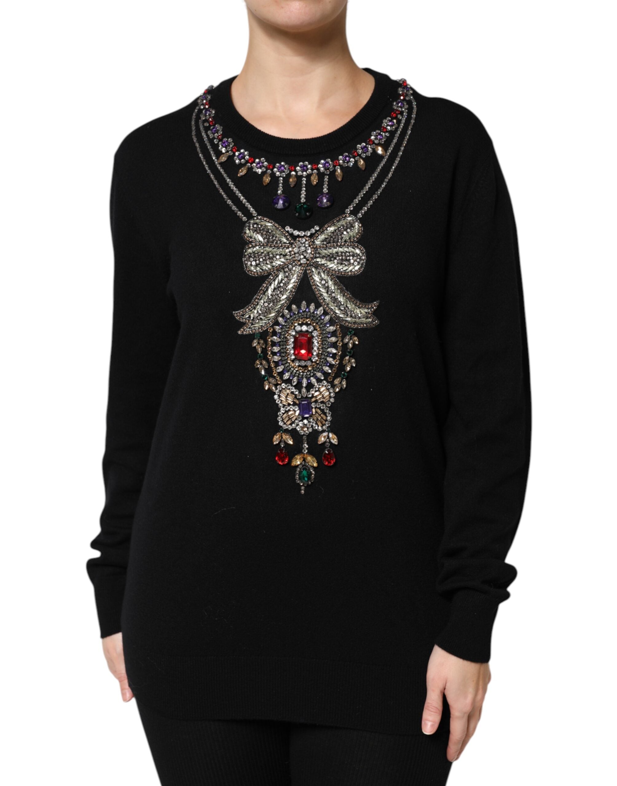 Pull Dolce & Gabbana Cristaux noirs