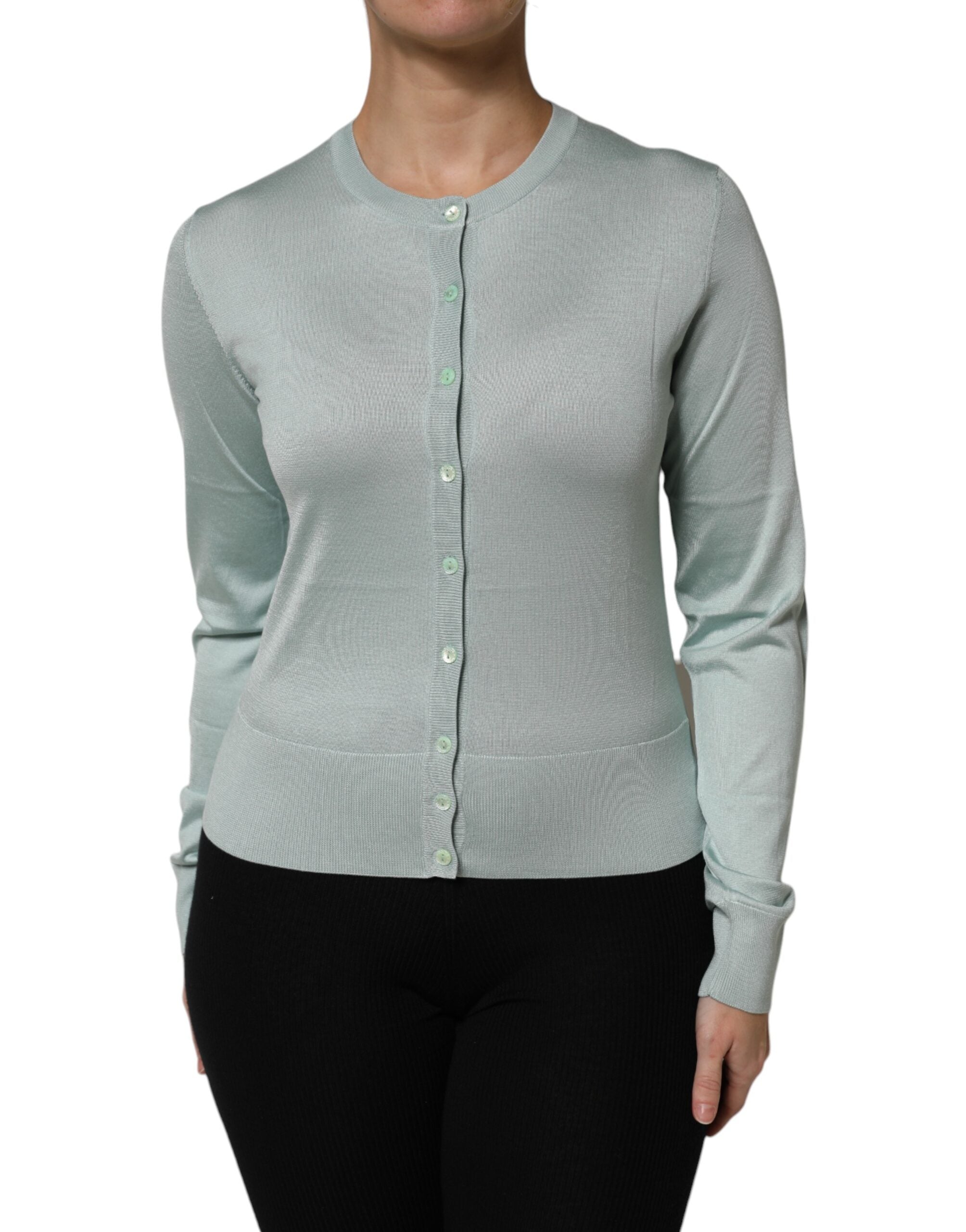 Cardigan Dolce & Gabbana vert clair