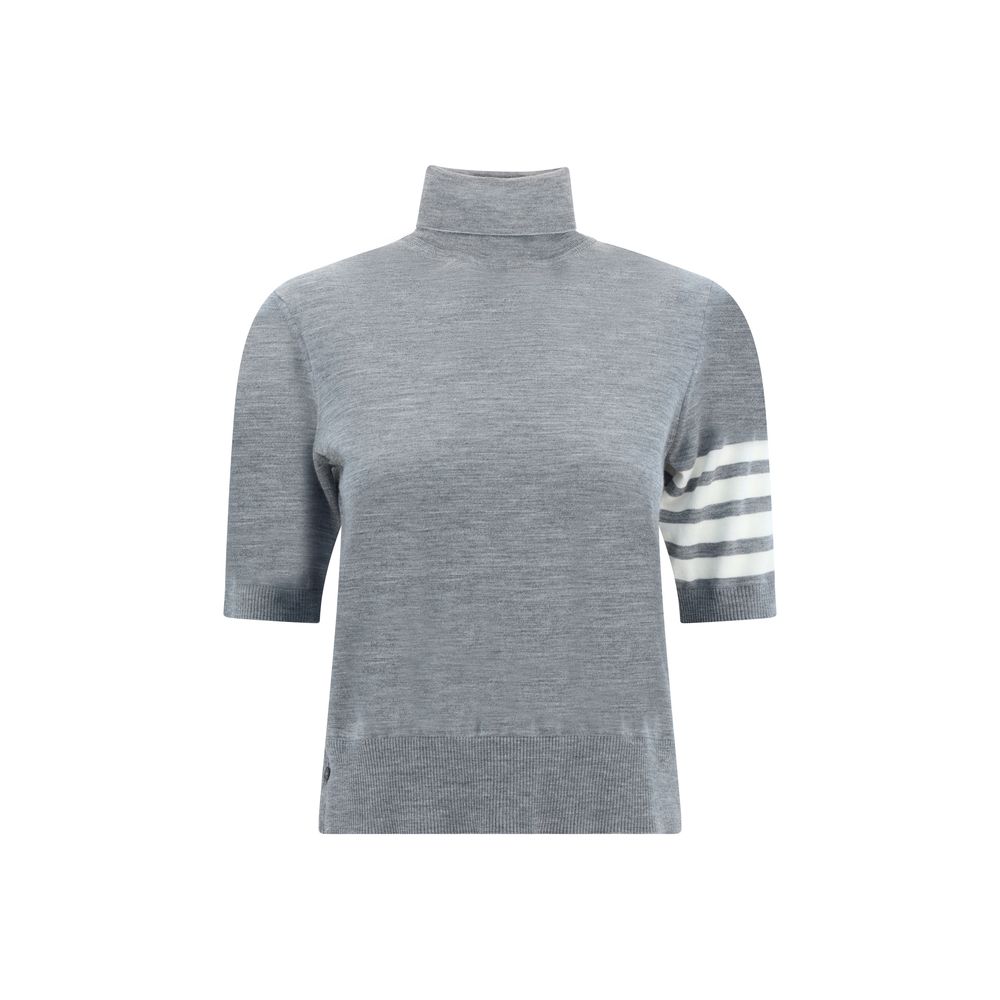 Pull col roulé Thom Browne noir