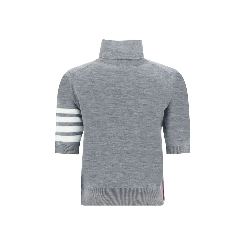 Pull col roulé Thom Browne noir