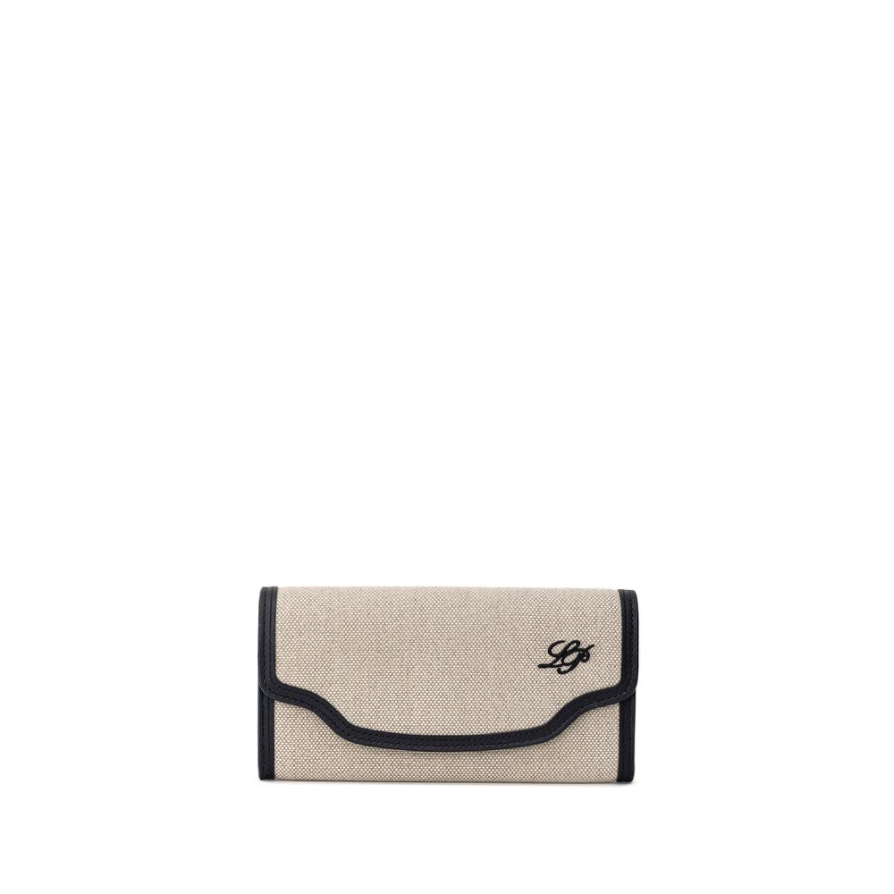 Portefeuille Loro Piana beige