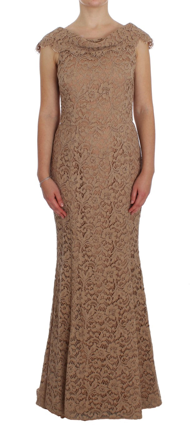 Robe Dolce & Gabbana longue rose