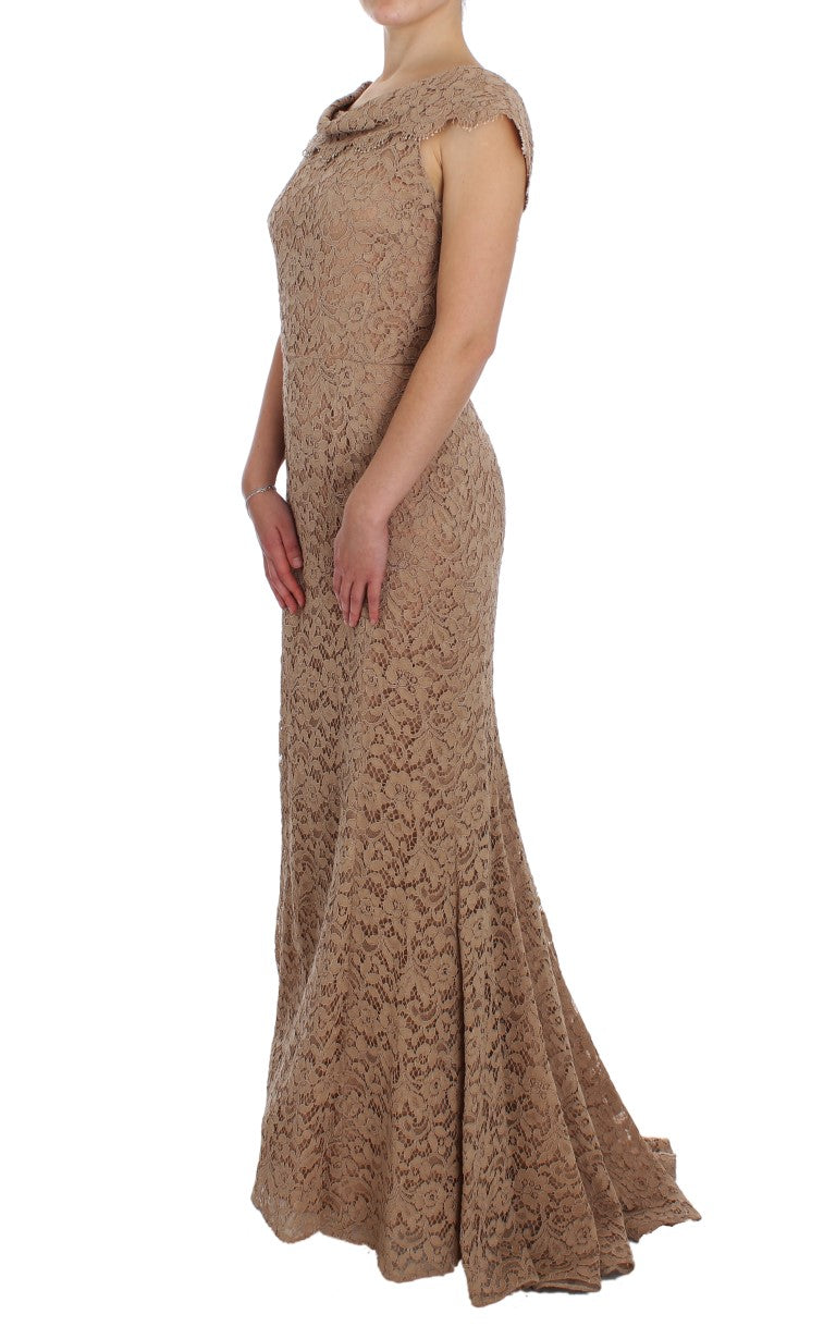 Robe Dolce & Gabbana longue rose