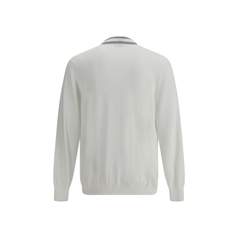 Cardigan Brunello Cucinelli gris