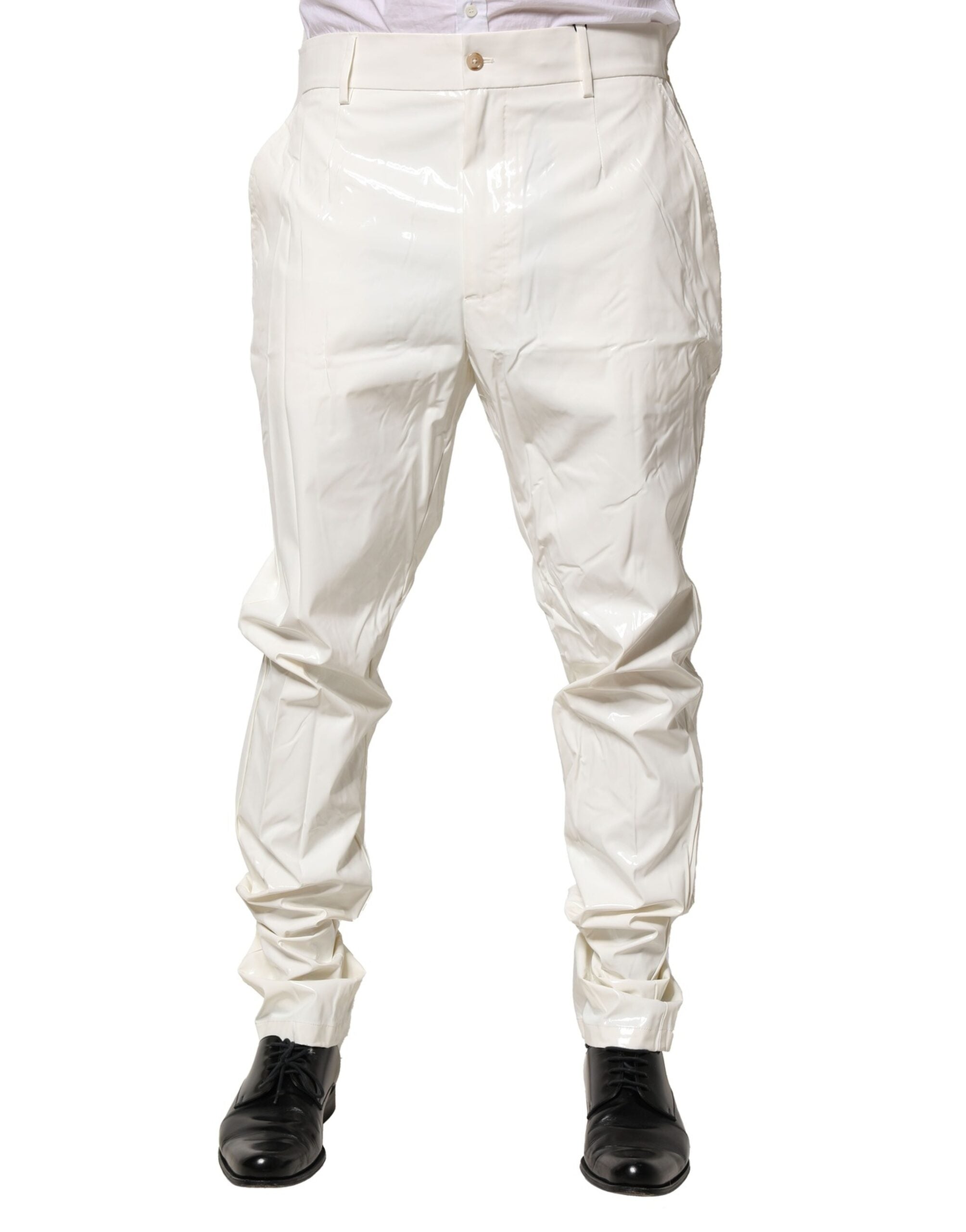 Pantalon Dolce & Gabbana tapered blanc