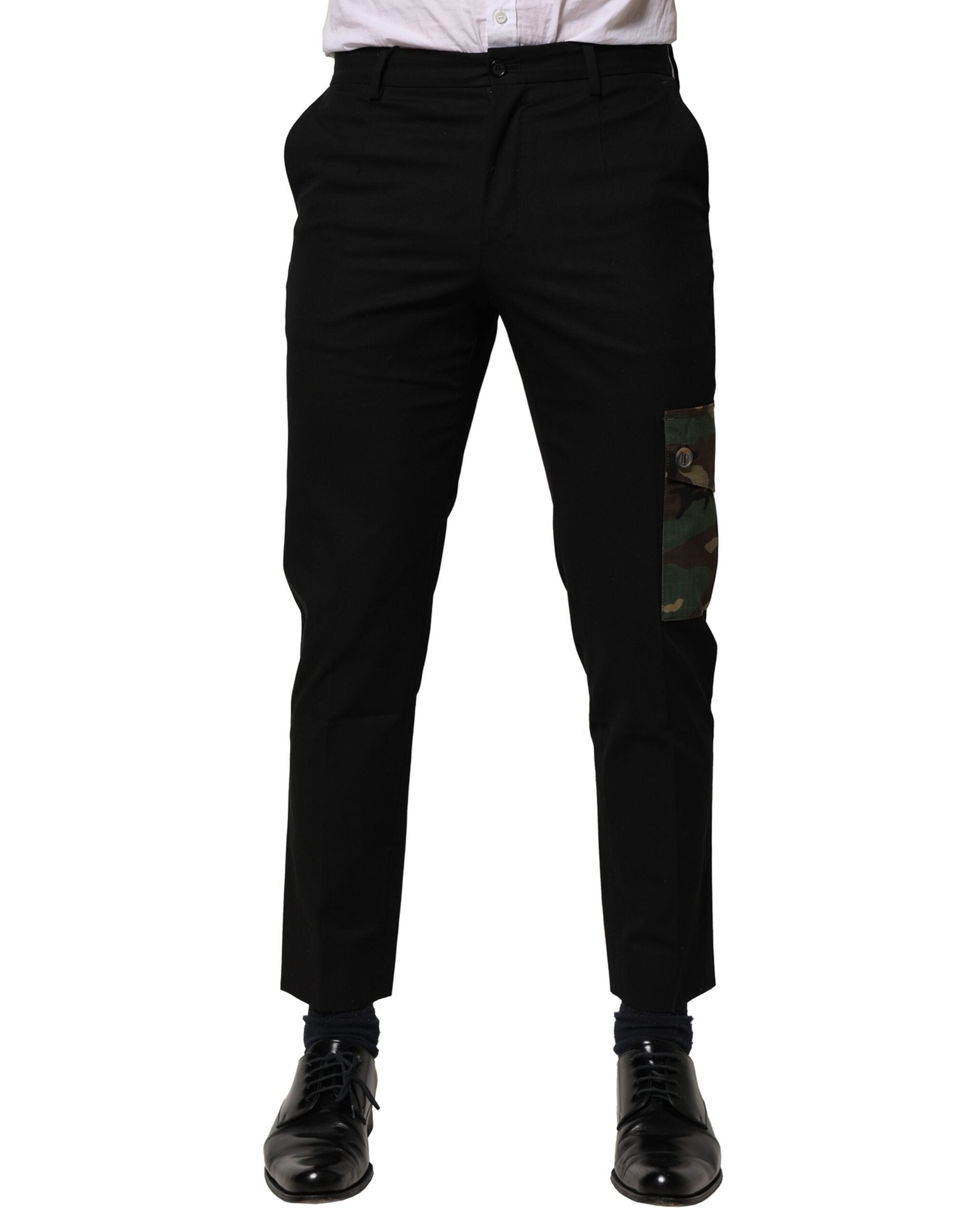 Pantalons DOLCE & GABBANA cargo noirs