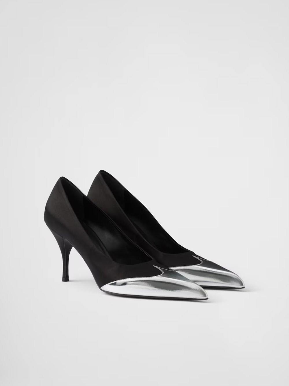 Escarpins Prada 1I968N argentées noires