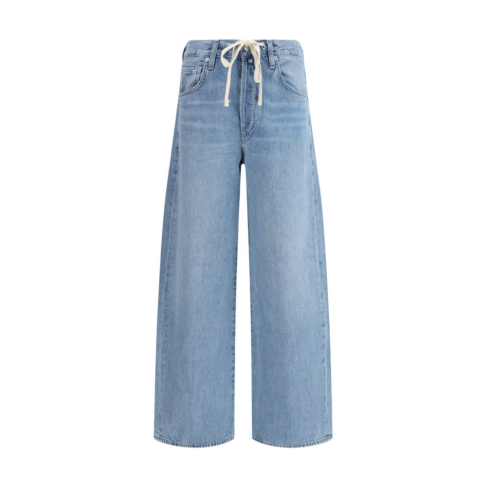 Pantalon Agolde Brynn bleu
