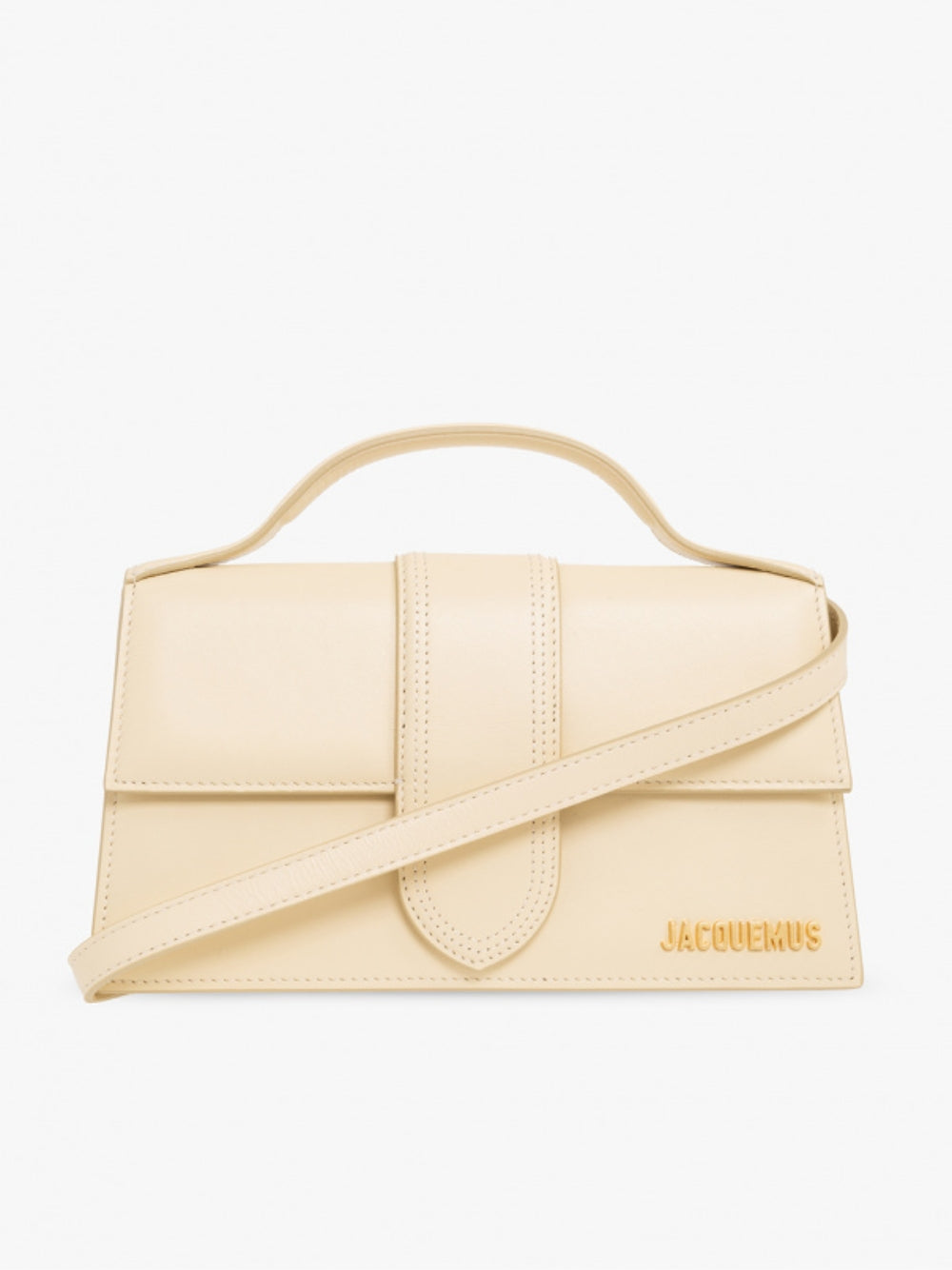 Sac Jacquemus Le Grand Bambino beige