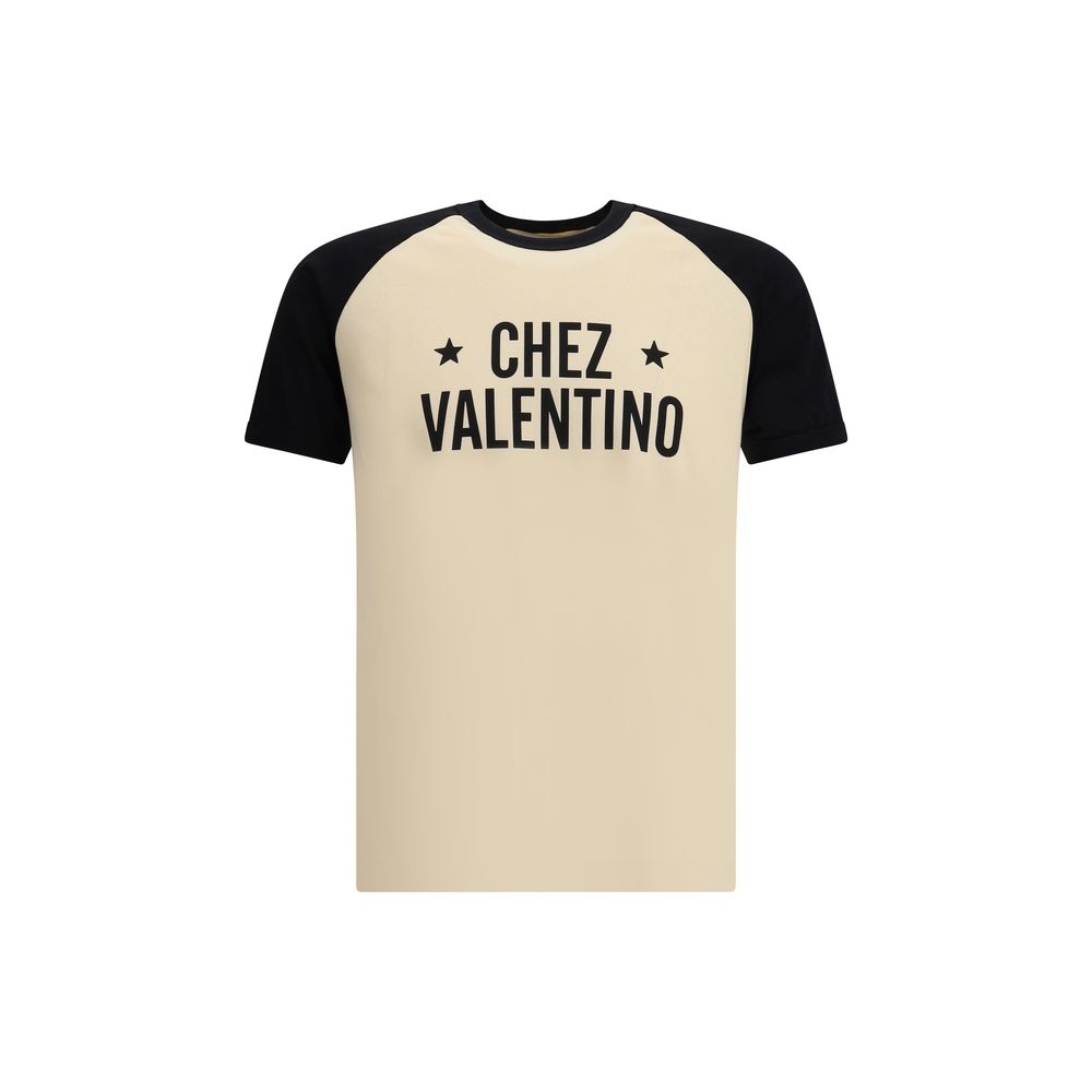 T-shirt Valentino Chez Valentino blanc