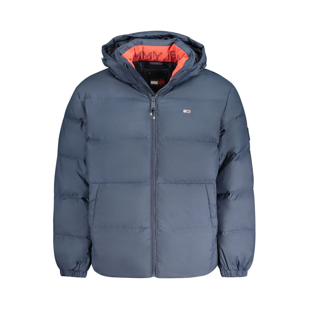 Veste Tommy Hilfiger à capuche bleue