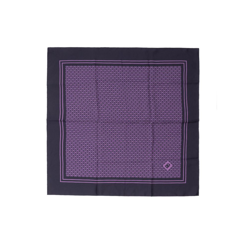 Pochette Dolce & Gabbana géométrique violette